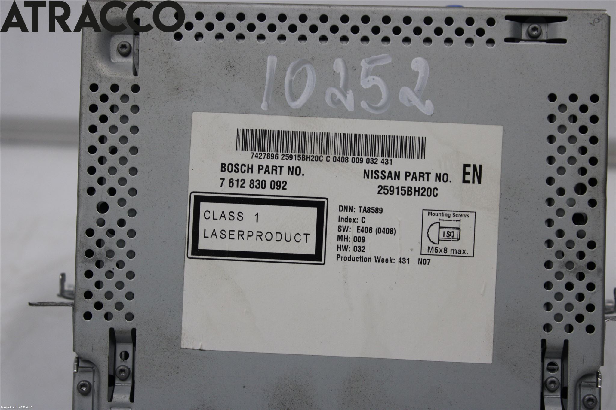 Nissan QASHQAI+2  10-14 Gps Navigator