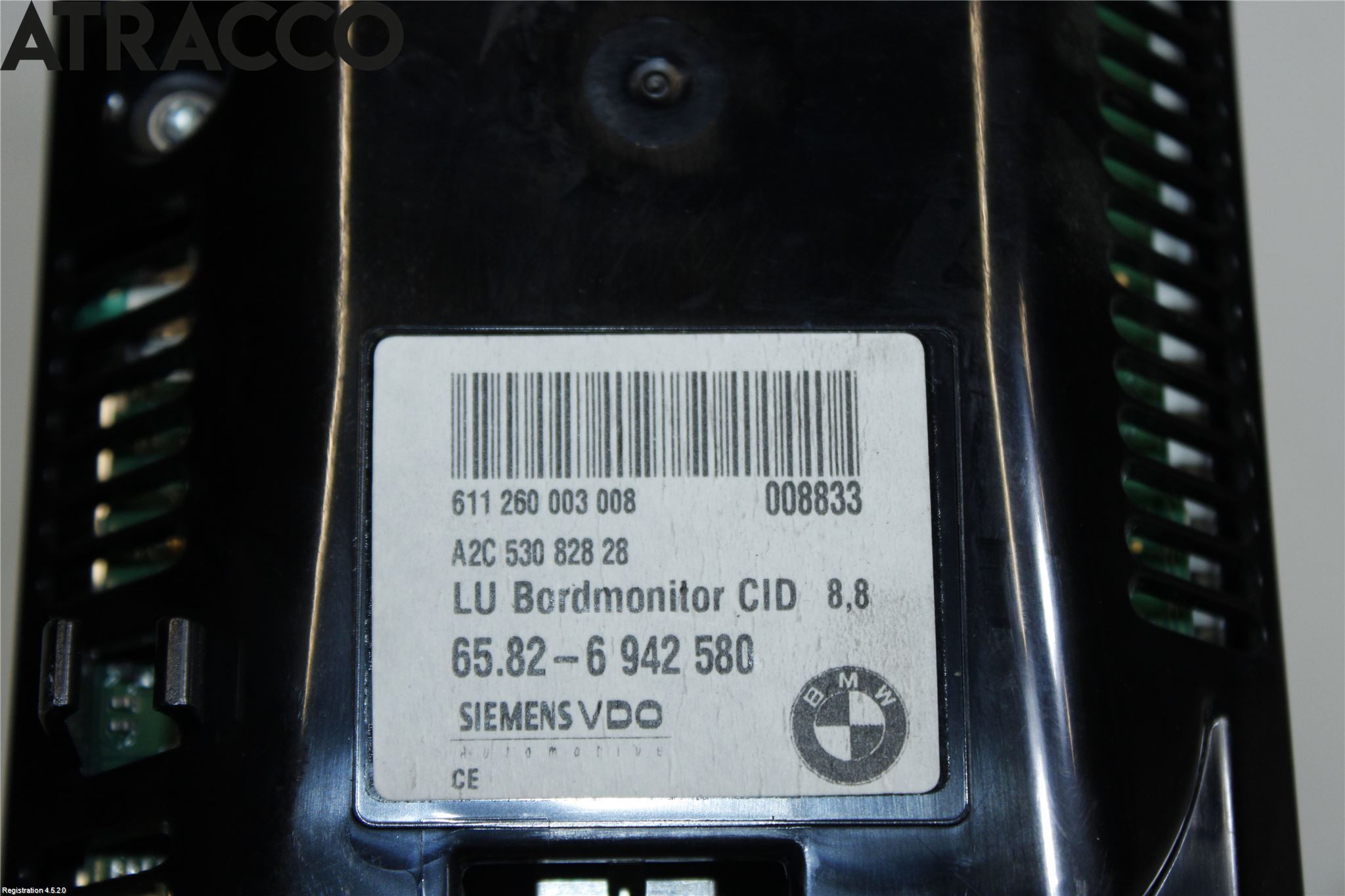 BMW 5 E60/61 Sed/Tou 02-10 Instrument Komb