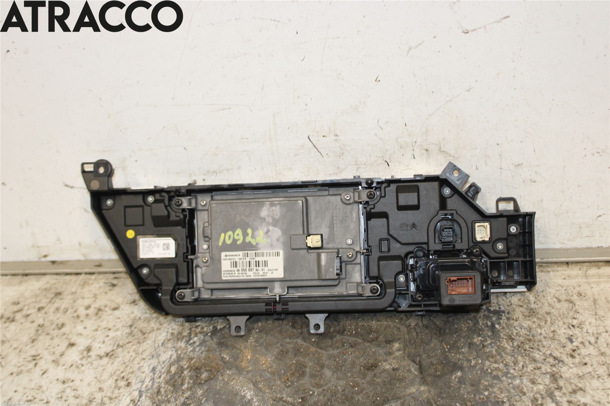 Citroen C4 PICASSO 14-18 Multifunktionsdisplay