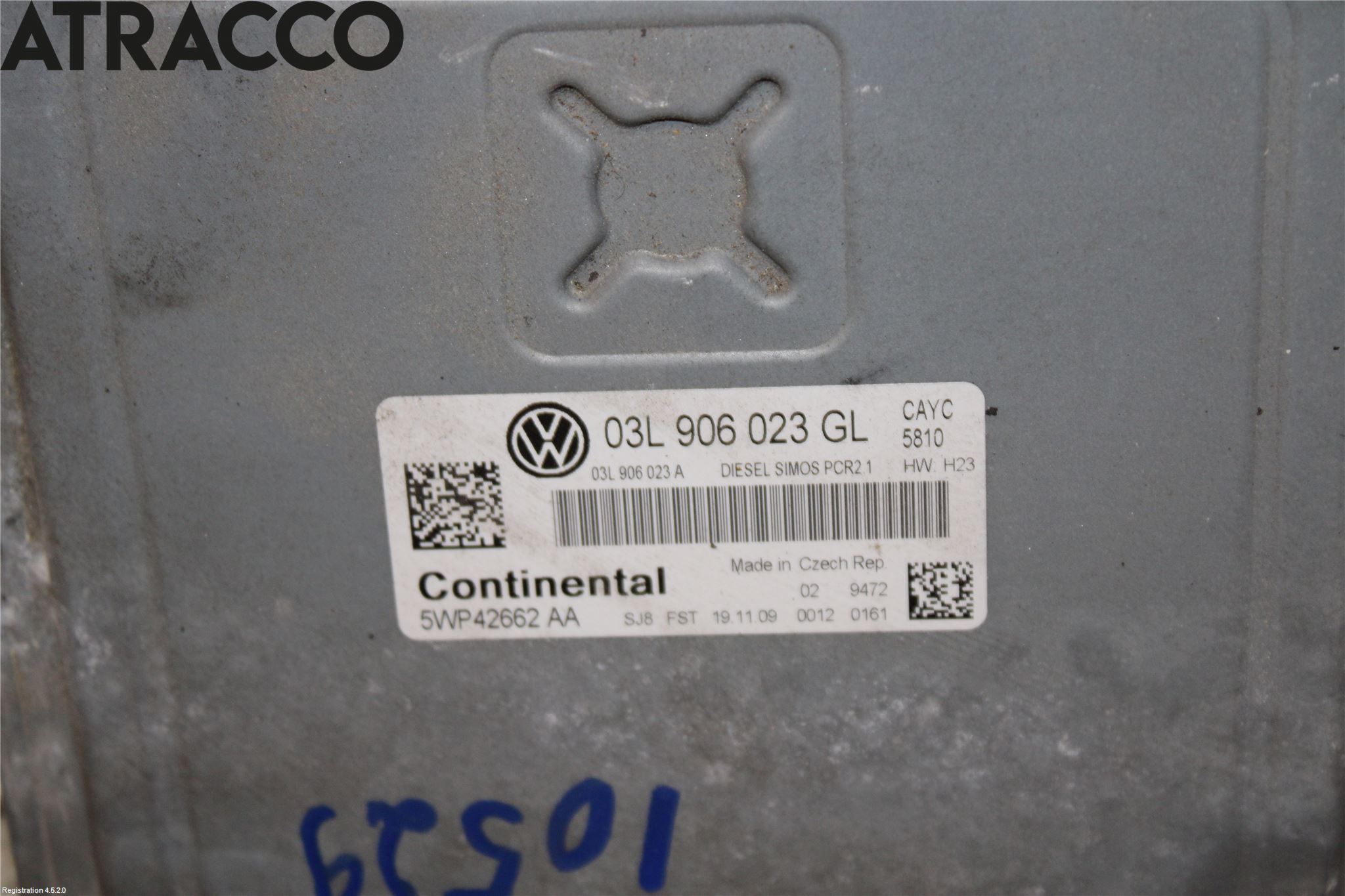 Volkswagen VW PASSAT 05-11 Styrenhet Inspump Diesel