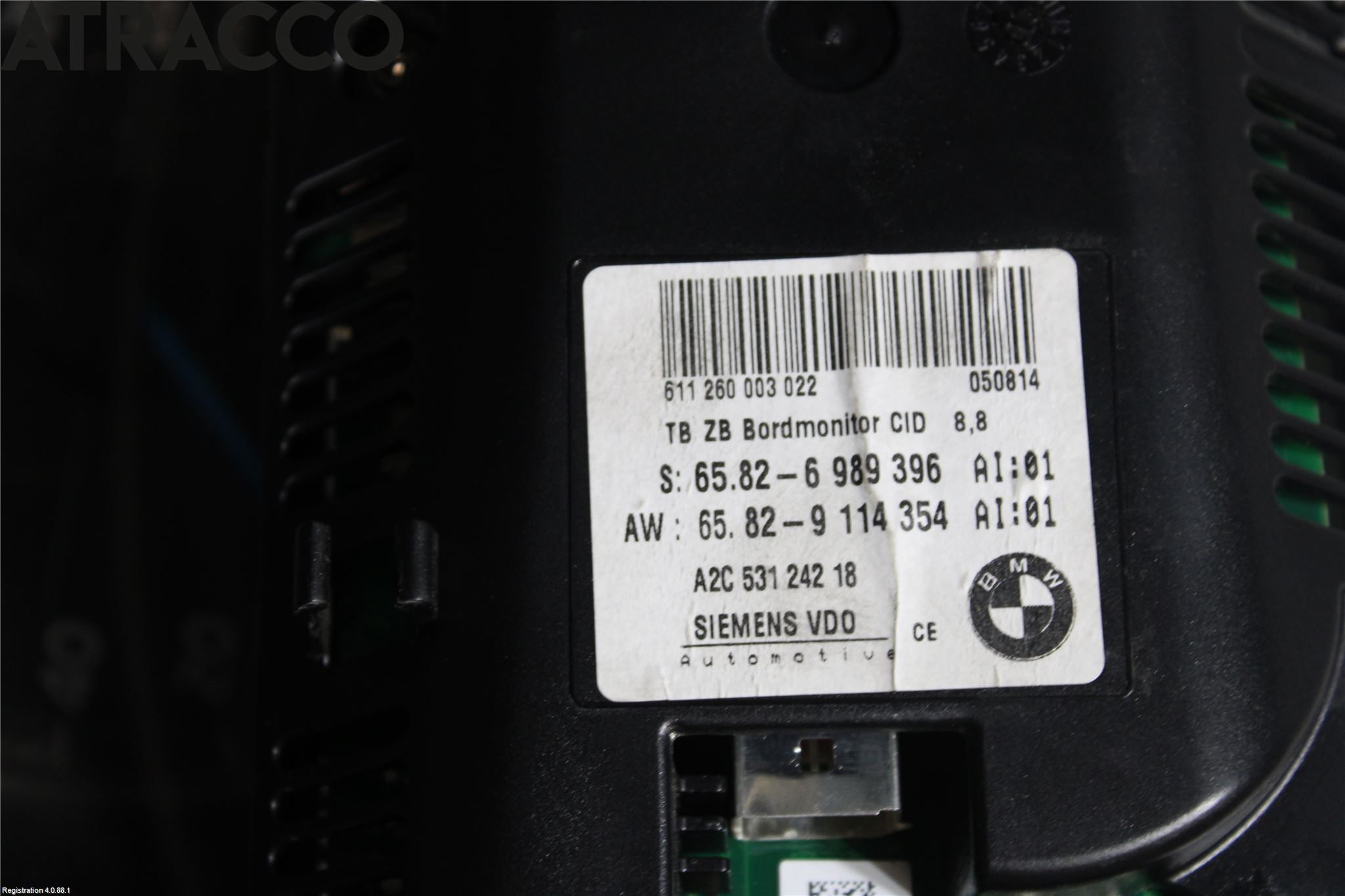 BMW 5 E60/61 Sed/Tou 02-10 Instrument Hast