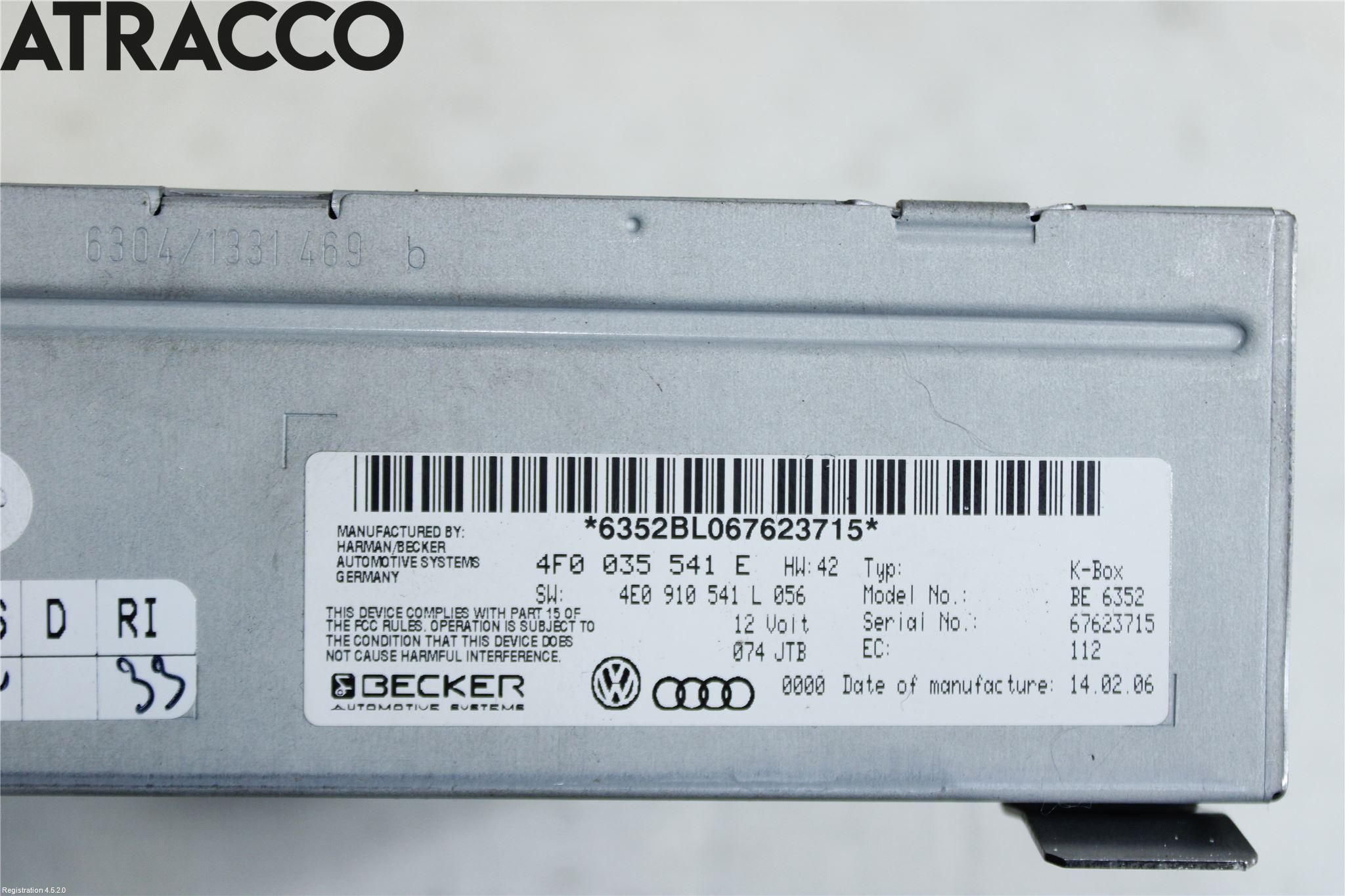 Audi A6/S6     05-11 Radio