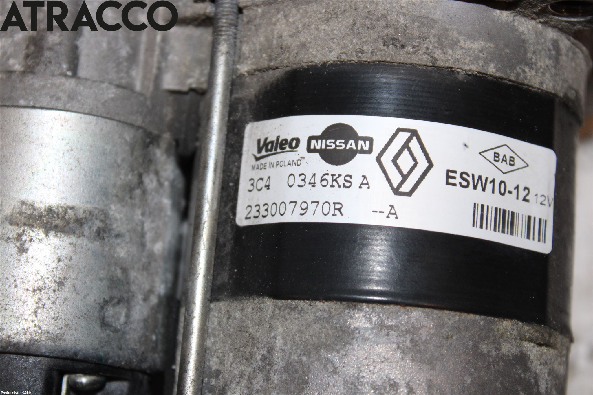 Renault CAPTUR 13-19 Startmotor