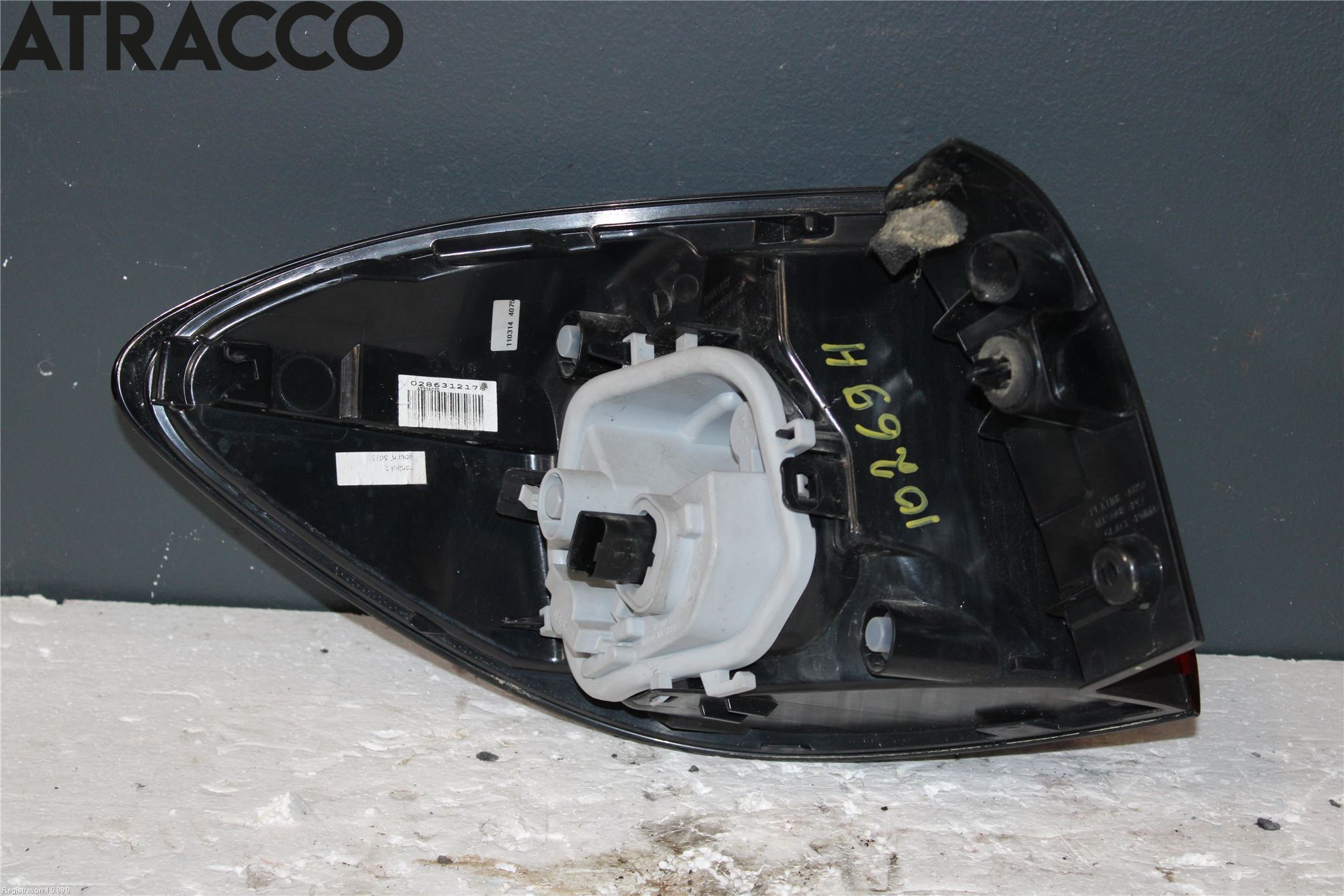 Renault CAPTUR 13-19 Bakljus Höger