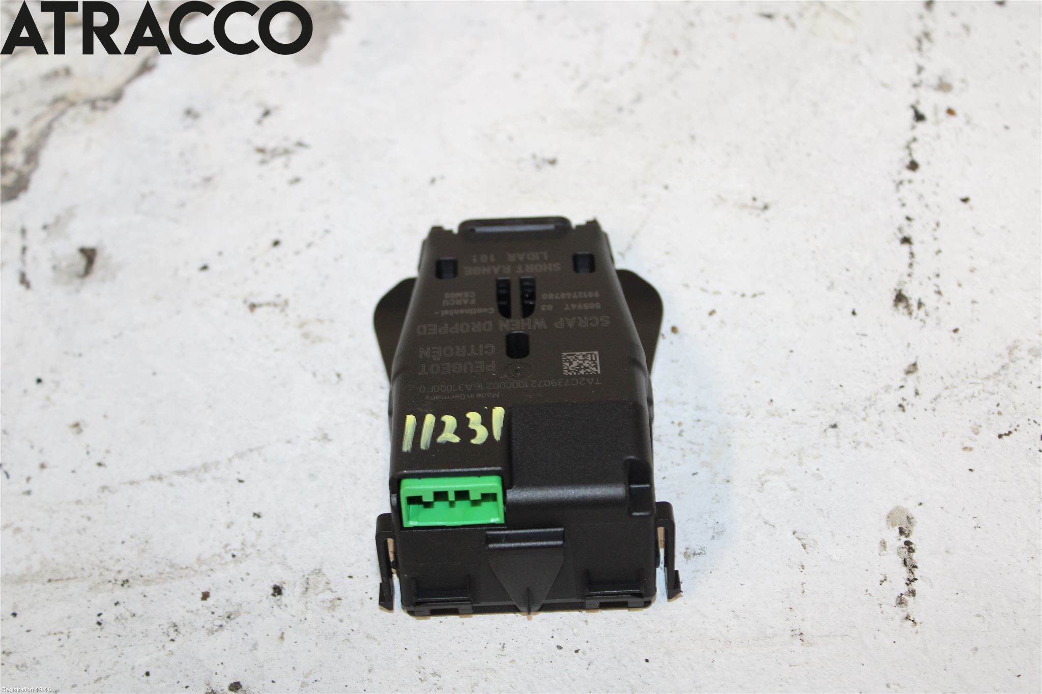 Peugeot 2008 13-20 Sensor Aktivt Kollisionsskydd
