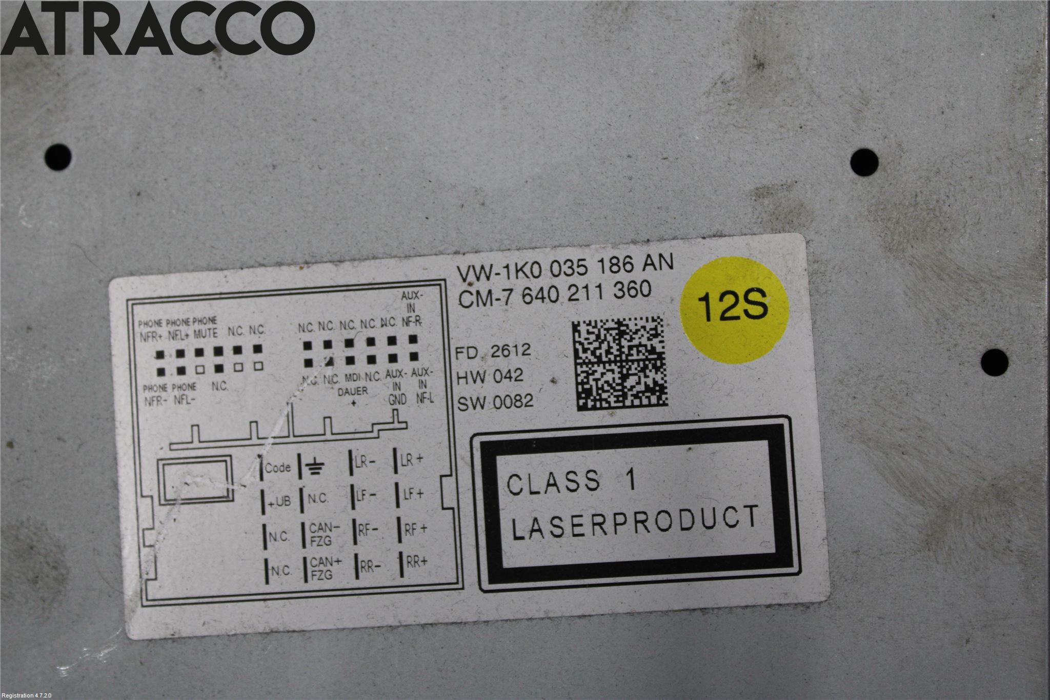 Volkswagen VW CADDY 11-15 Cd Radio - Multimediapanel