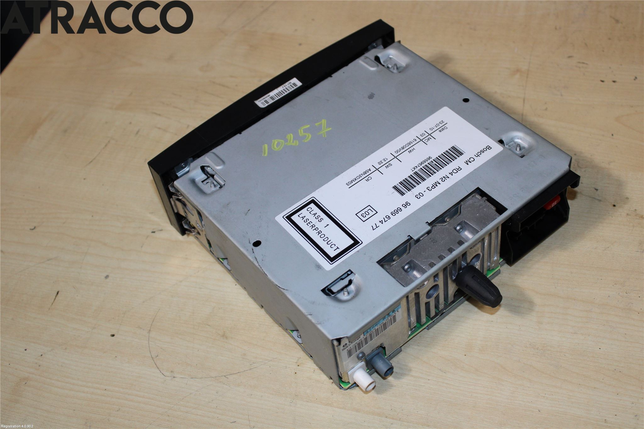 Peugeot 3008 09-16 Cd Radio - Multimediapanel