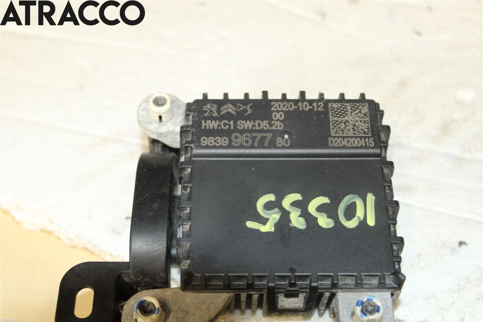 Opel CORSA F, CORSA-E 20- Sensor Aktivt Kollisionsskydd
