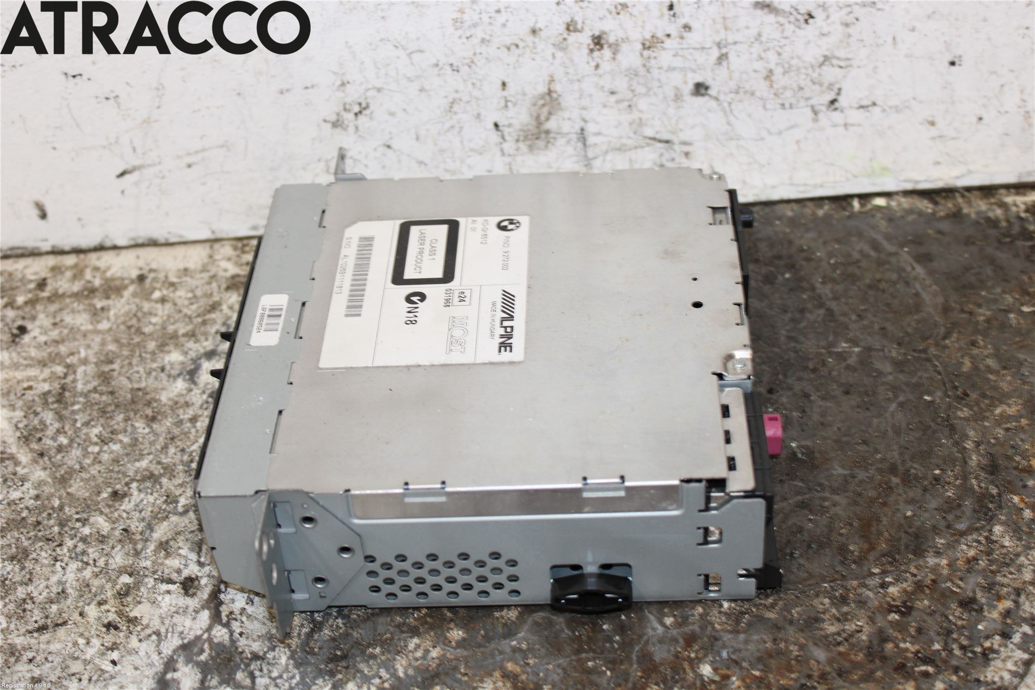 BMW 5 F10/F11/F18 09-17 Cd Växlare
