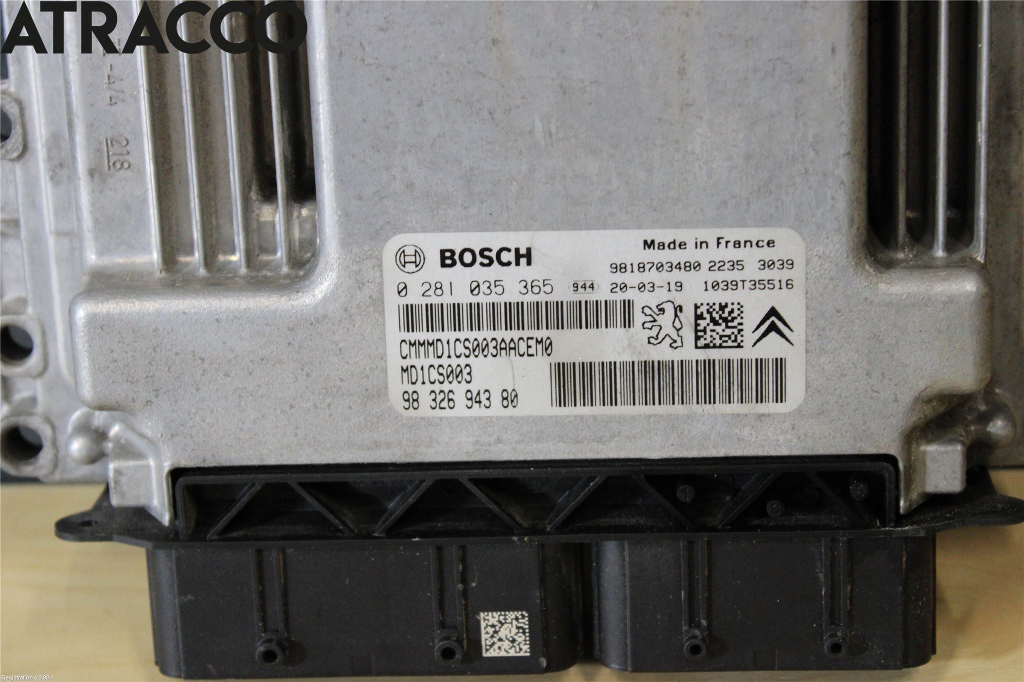 Citroen BERLINGO/E-BERLINGO 19- Styrenhet Insprut Bensin