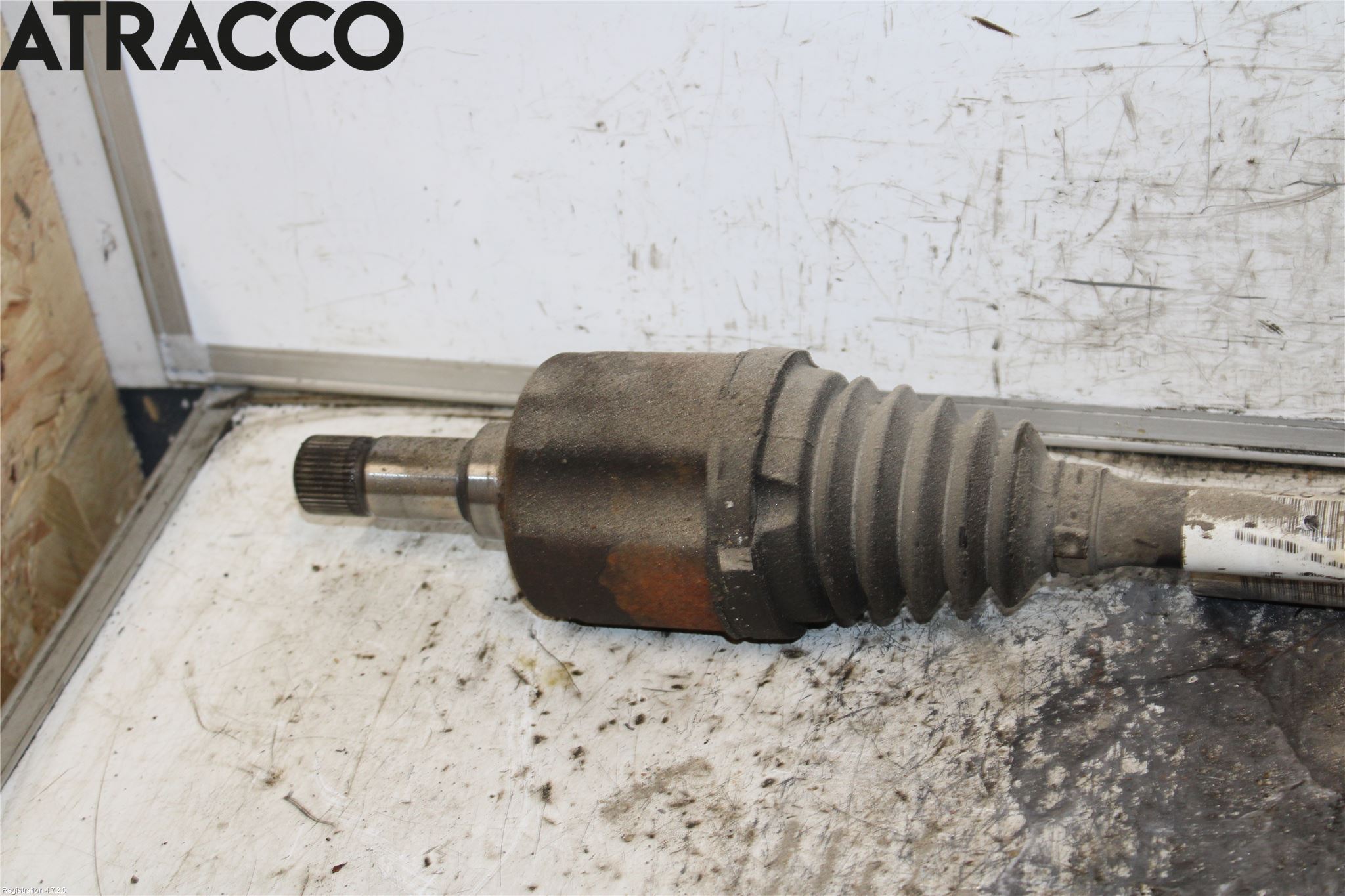 Citroen JUMPY 07-16 Drivaxel Fram Vänster