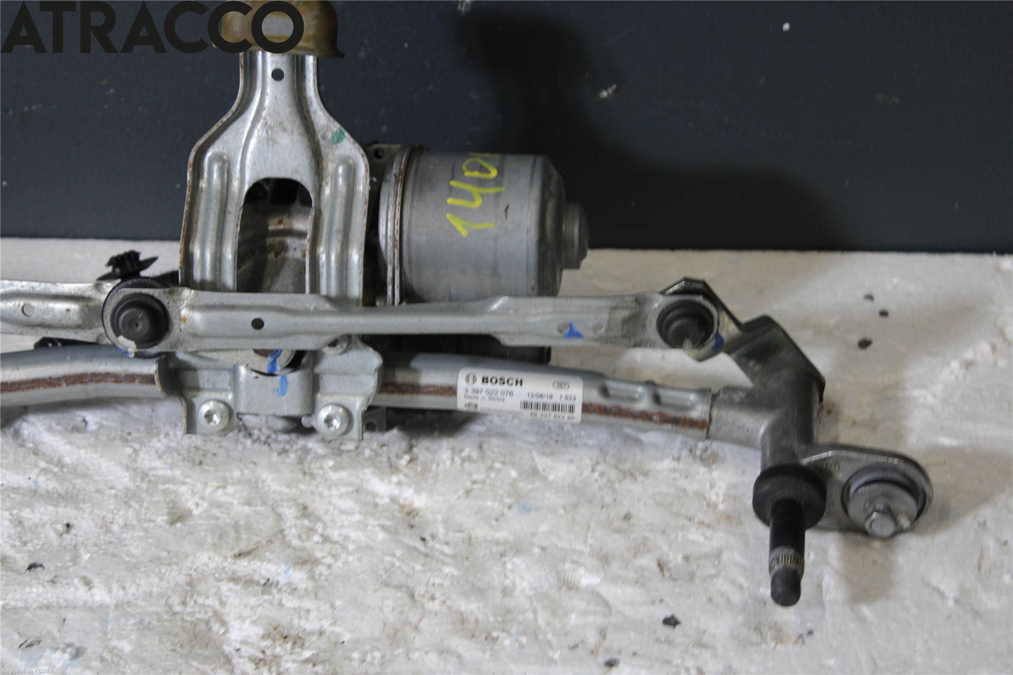 Peugeot 5008 17-24 Torkarmotor Vindruta