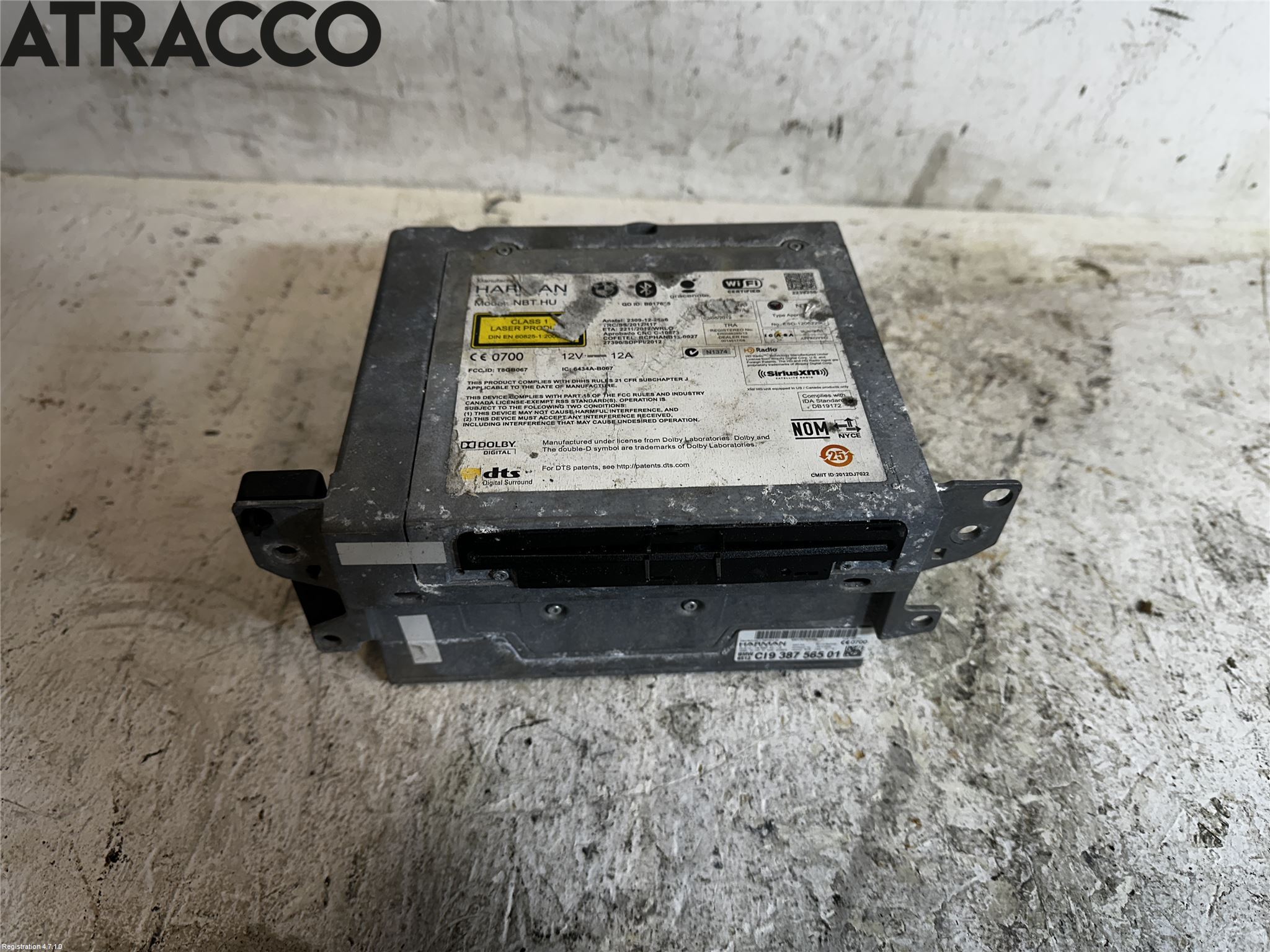 BMW 5 F10/F11/F18 09-17 Cd Radio - Multimediapanel