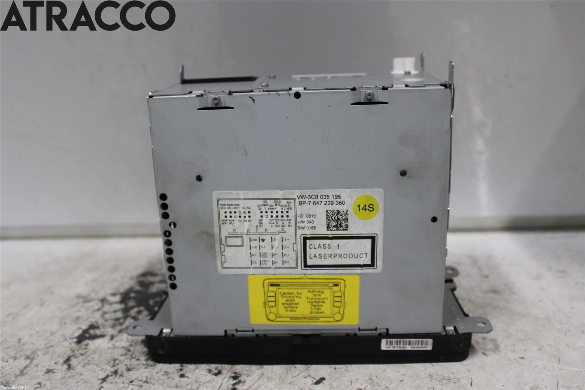 Volkswagen VW PASSAT 05-11 Cd Radio - Multimediapanel