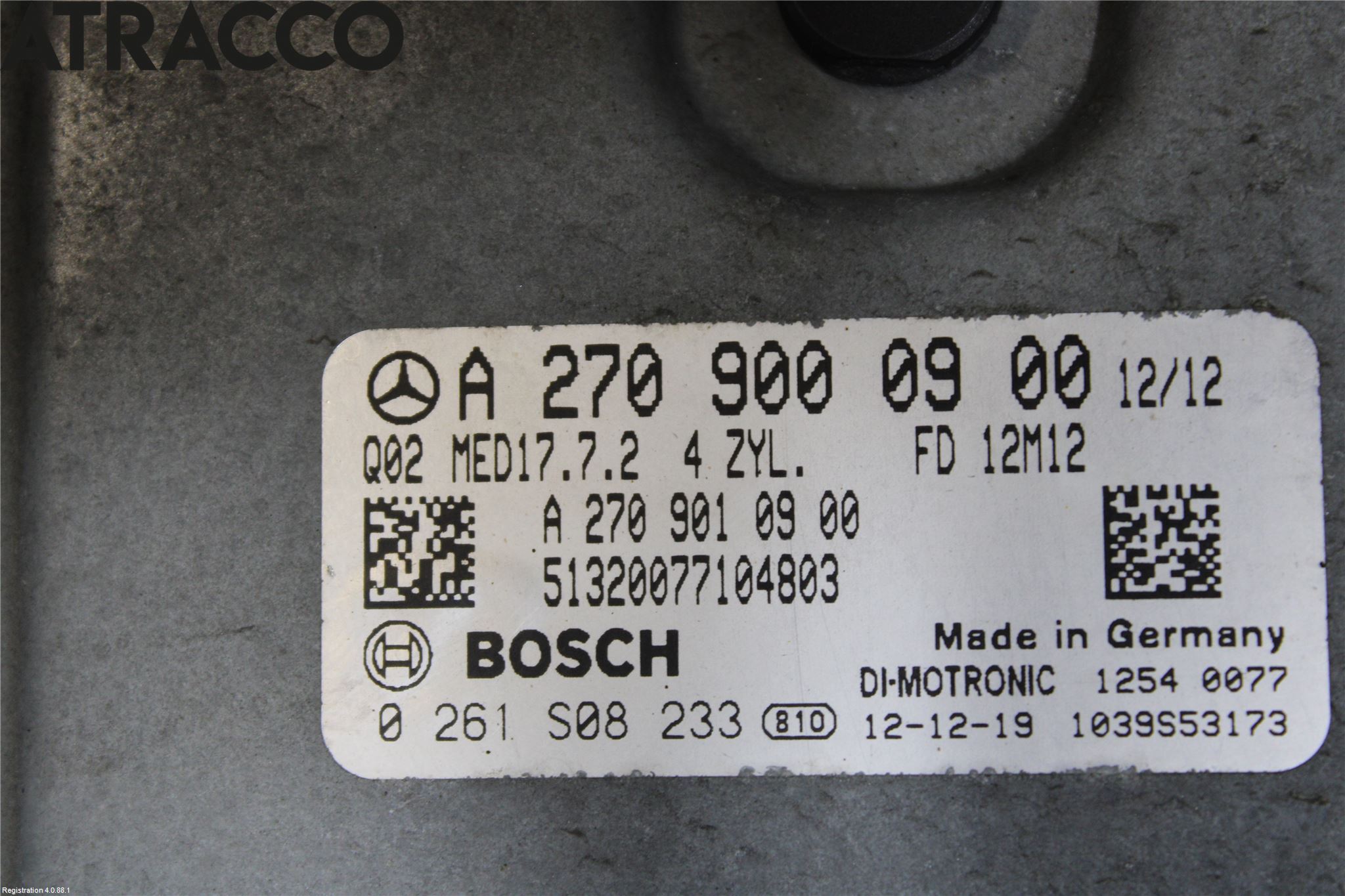 Mercedes-Benz MB A-KLASS (W176) 13-18 Styrenhet Insprut Bensin