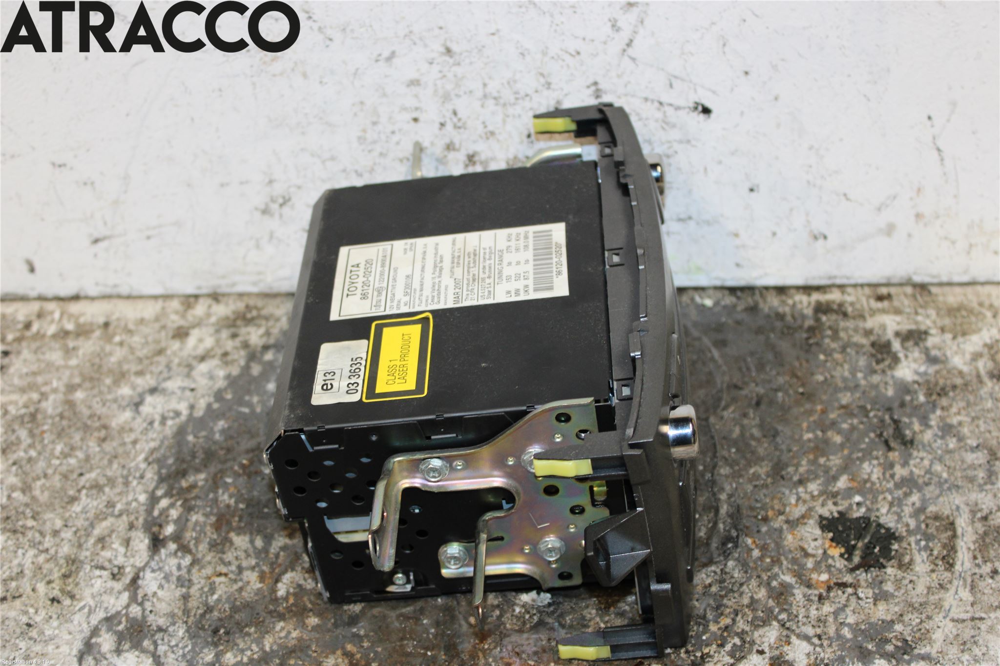 Toyota AURIS 10-12 Cd Radio - Multimediapanel