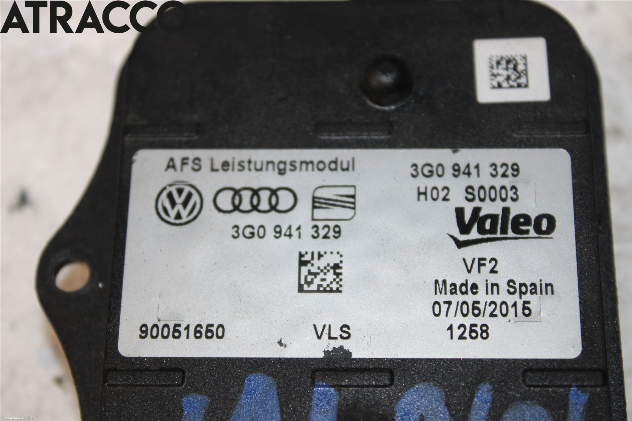 Volkswagen VW PASSAT 15-19 Styrenhet Strålkastare