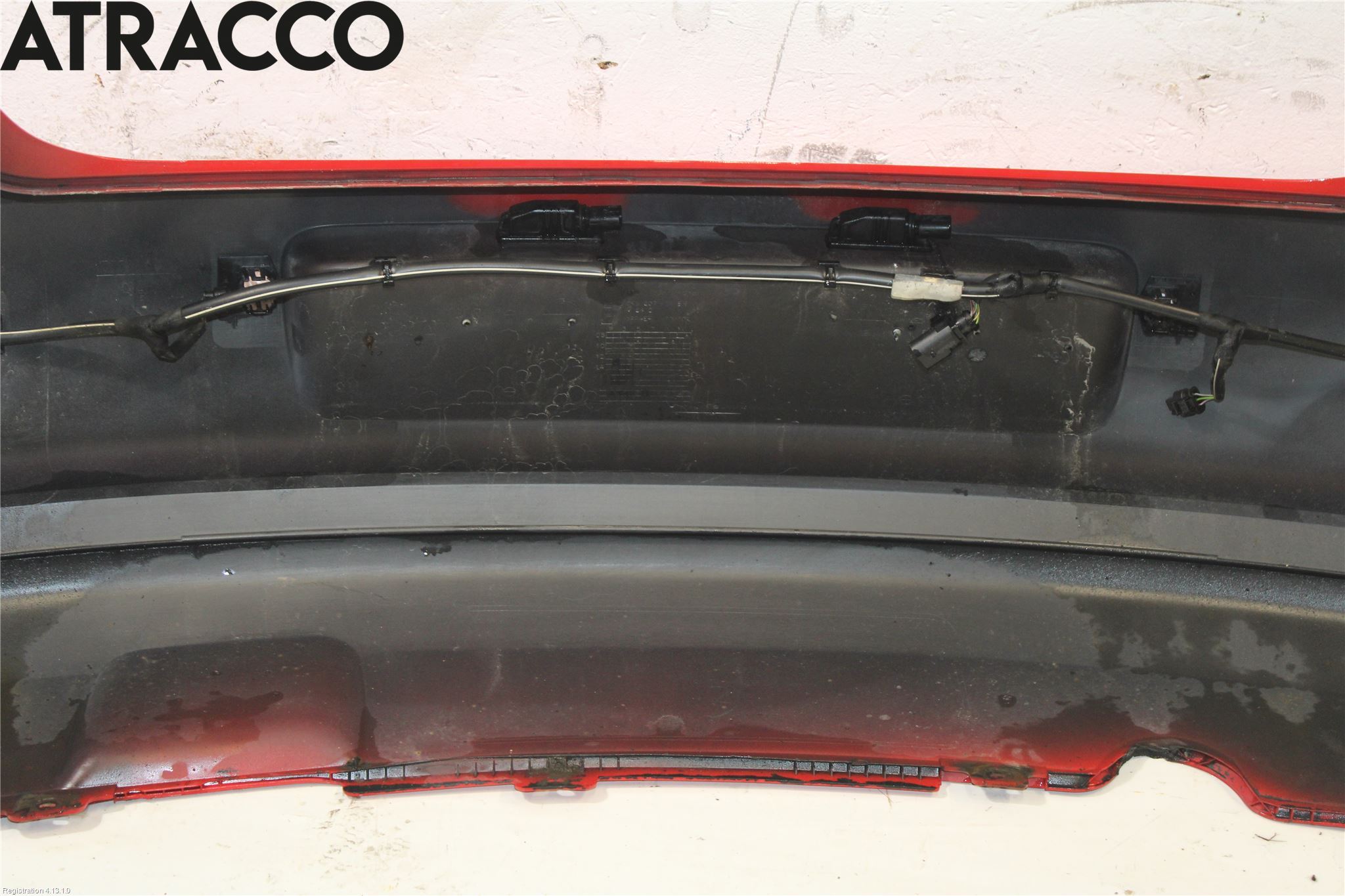 Volkswagen VW POLO 10-17 Stötfångare Bak