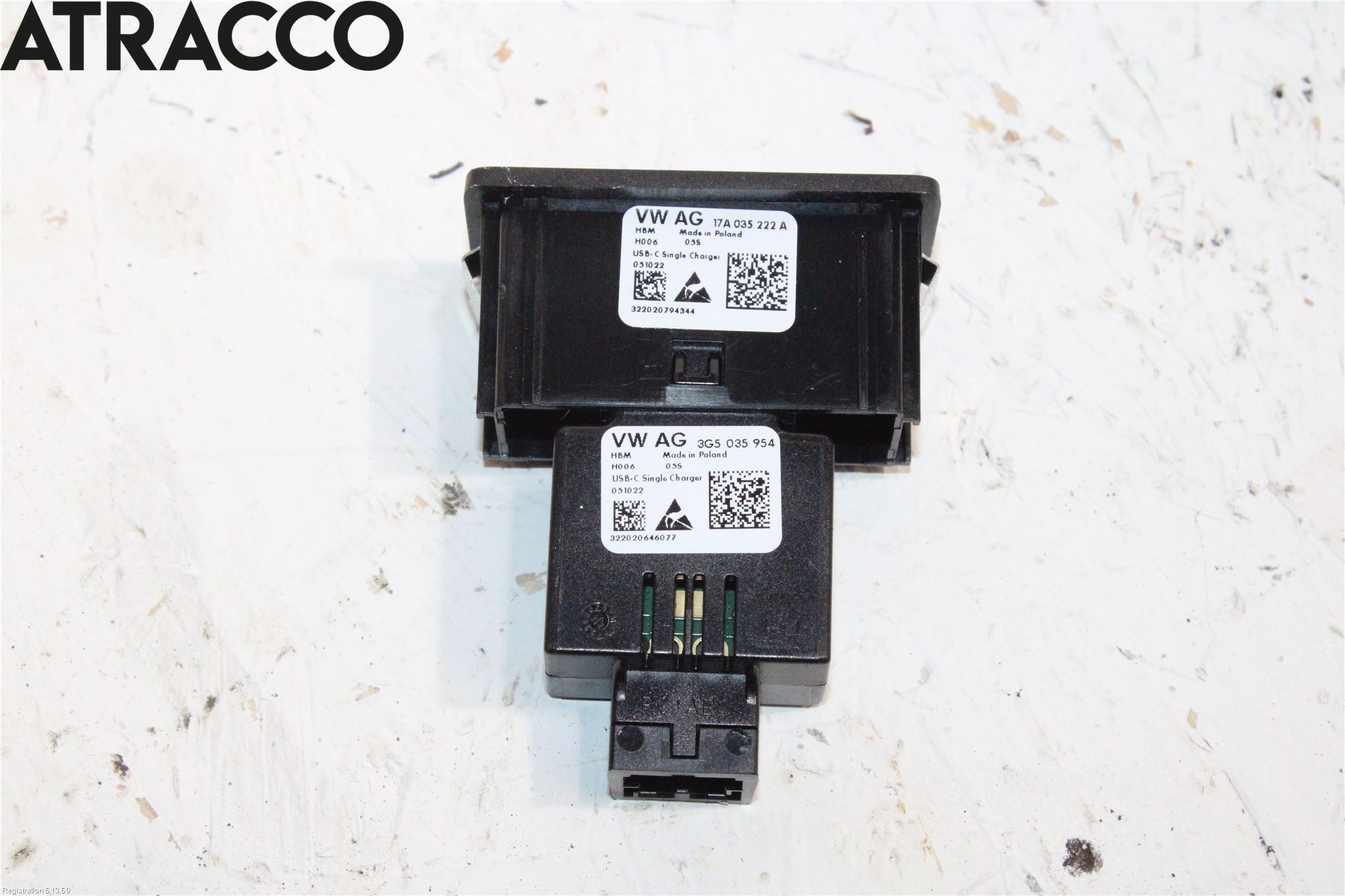 Volkswagen VW ID BUZZ/CARGO 22- Usb Connection