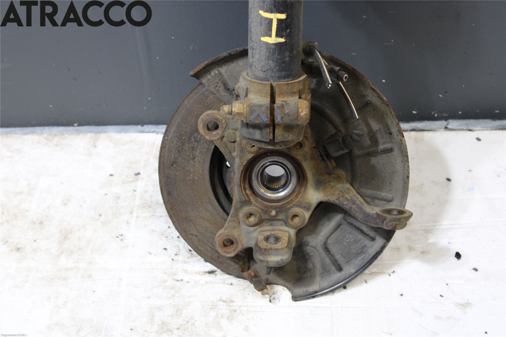 Volkswagen VW CADDY 11-15 Fjäderben Fram Höger