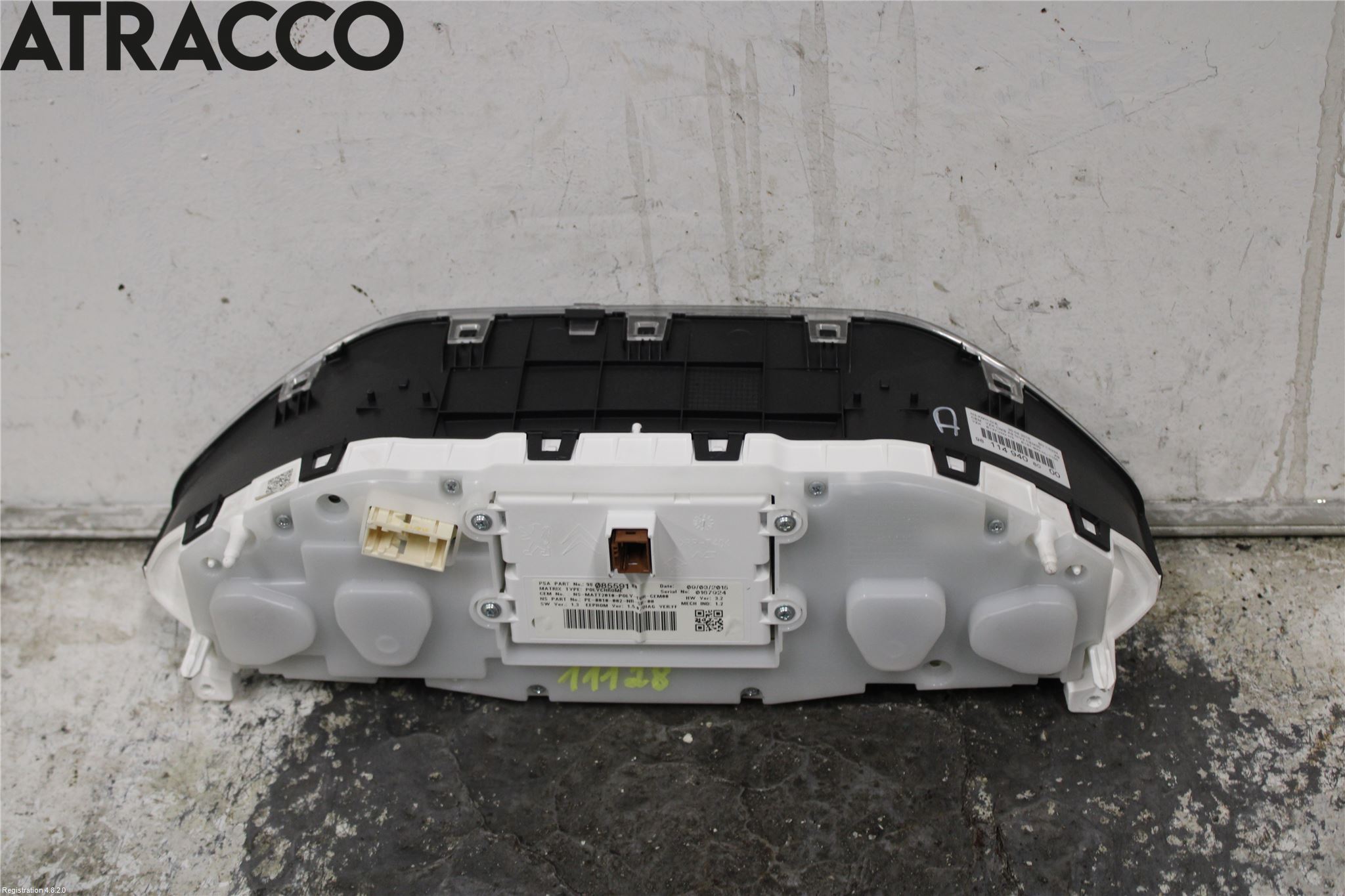 Peugeot 2008 13-20 Instrument Komb