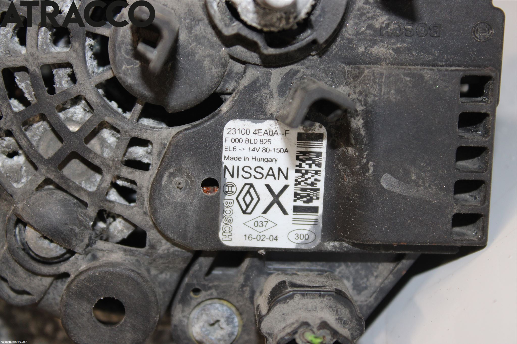 Nissan QASHQAI 14-17 Generator