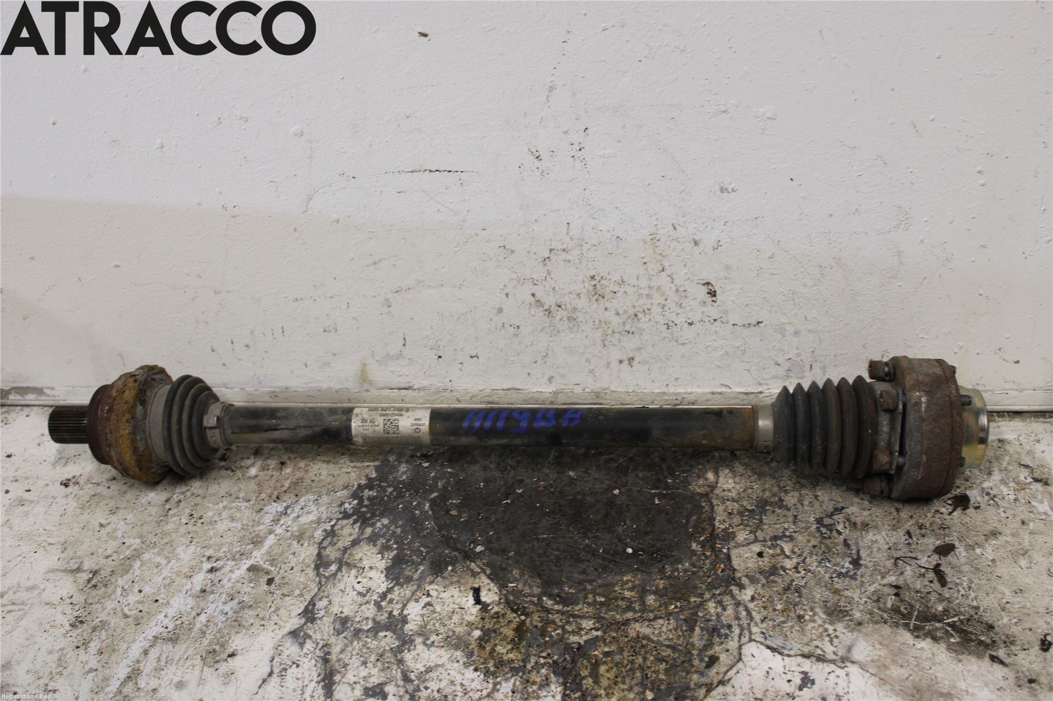 Volkswagen VW GOLF / E-GOLF VII 13-20 Drivaxel Bak Höger