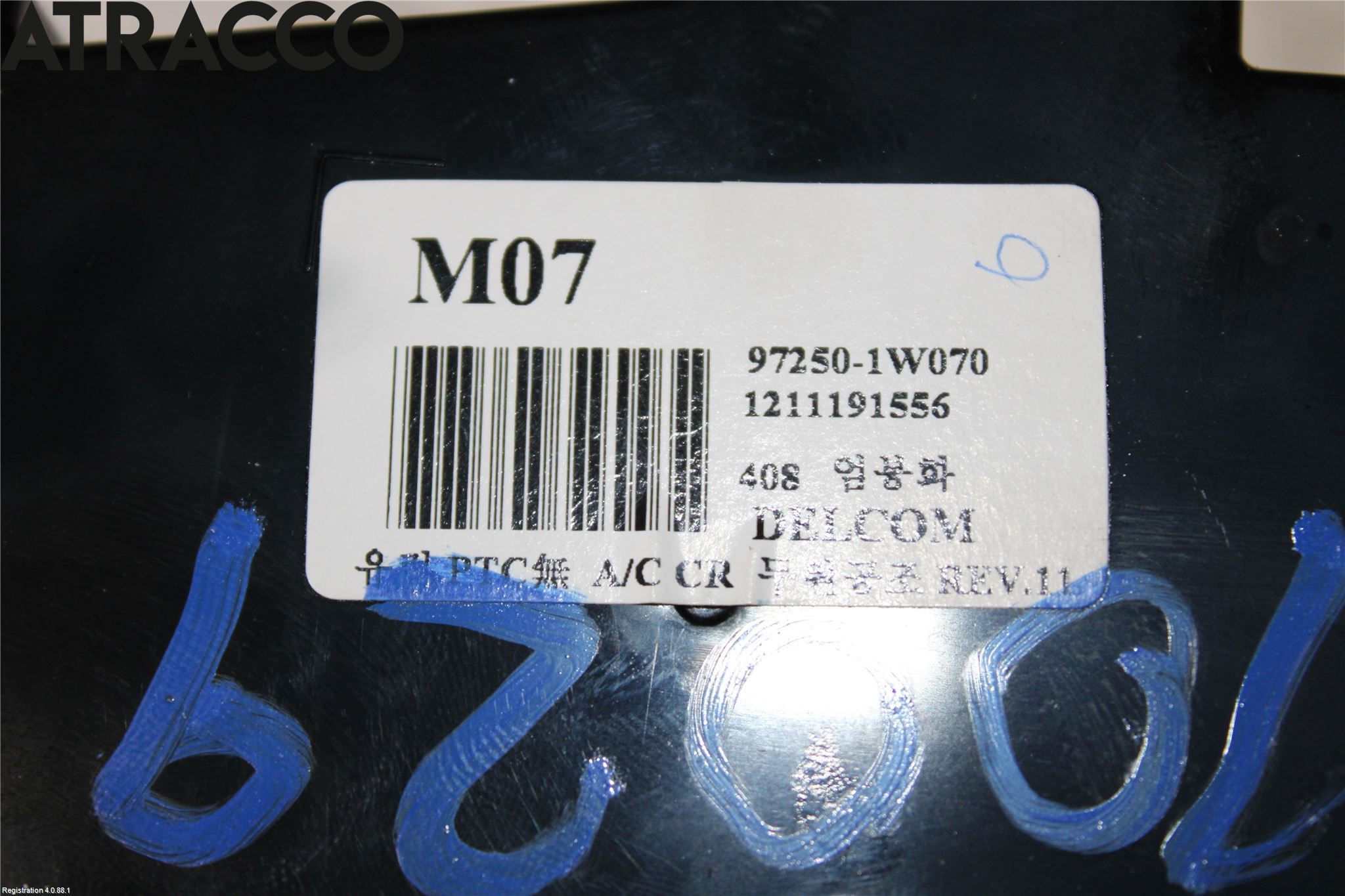 Kia RIO 12-16 Ac Styrenhet Ac Manöveren