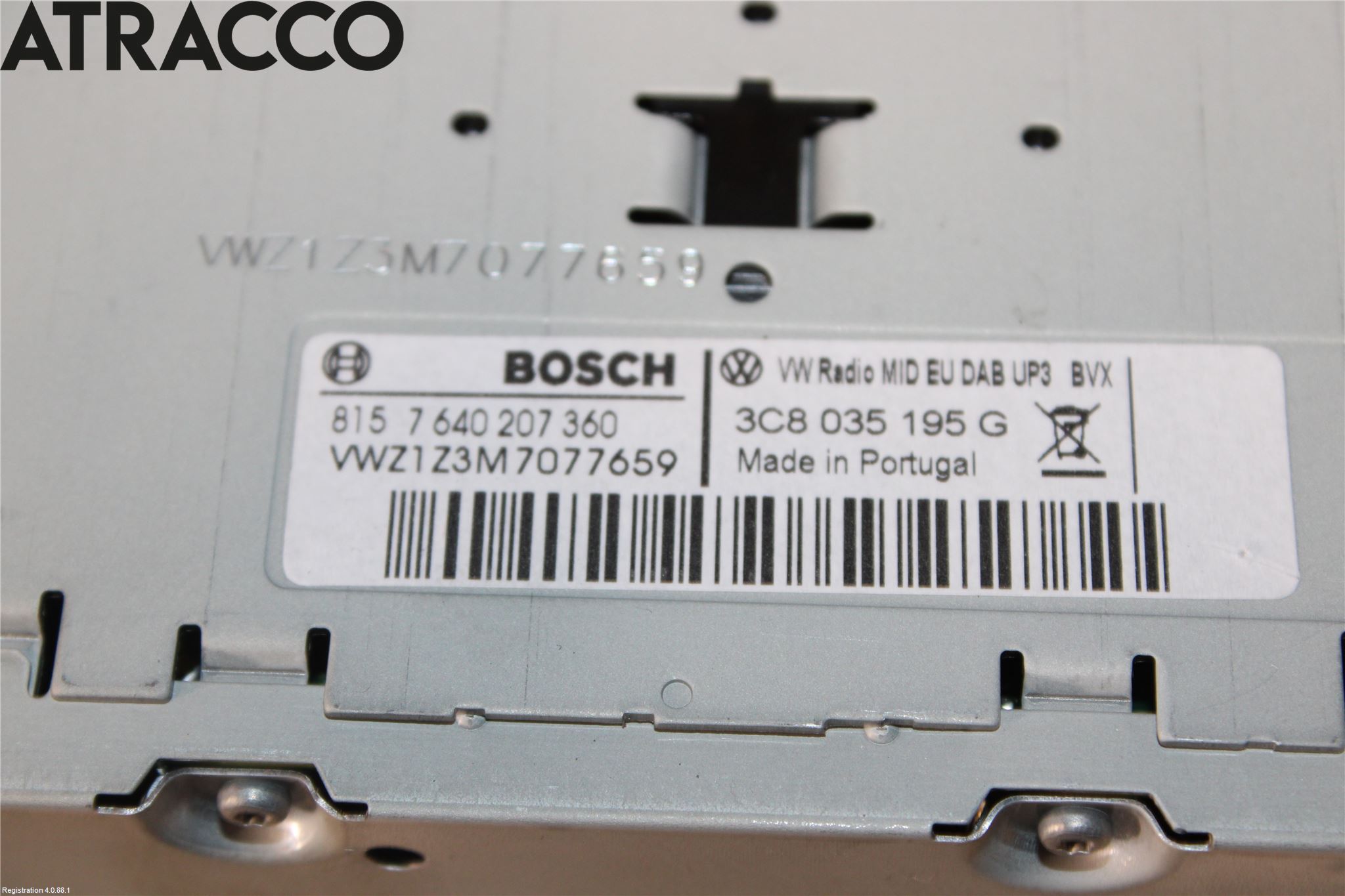 Volkswagen VW GOLF VI 09-13 Cd Radio - Multimediapanel