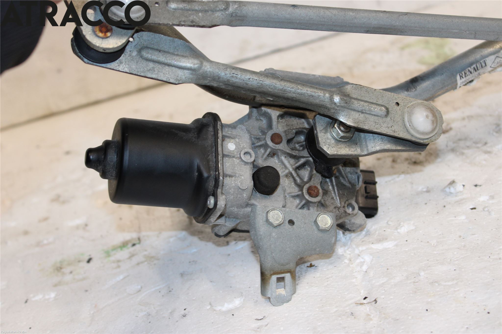 Renault CAPTUR 13-19 Torkarmotor Vindruta