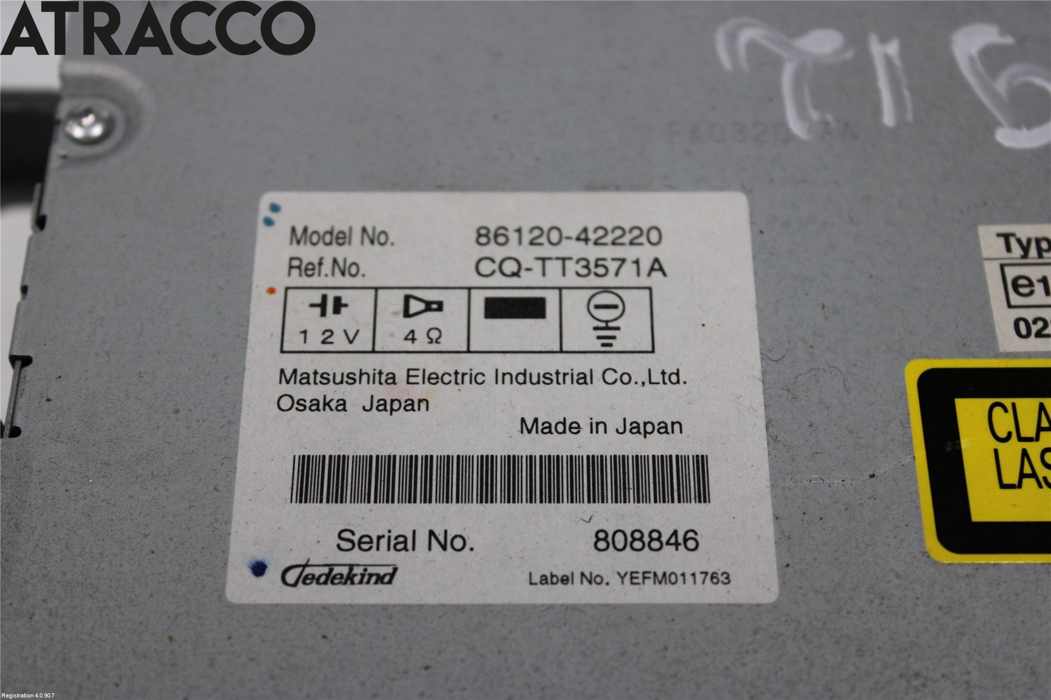 Toyota RAV 4 06-12 Cd Radio - Multimediapanel