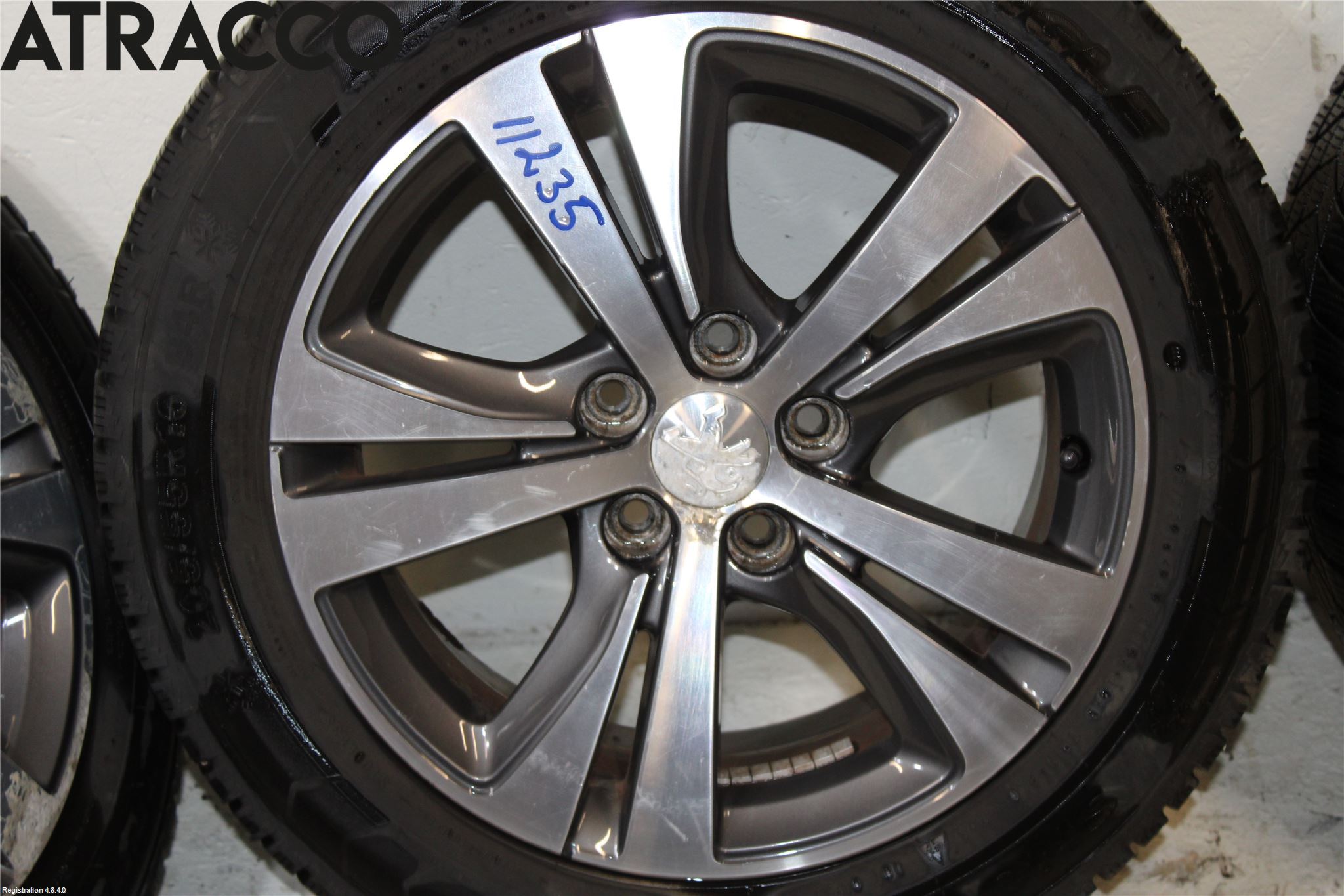 Peugeot 308 14-21 Vinterdäck Alumfälg 4St