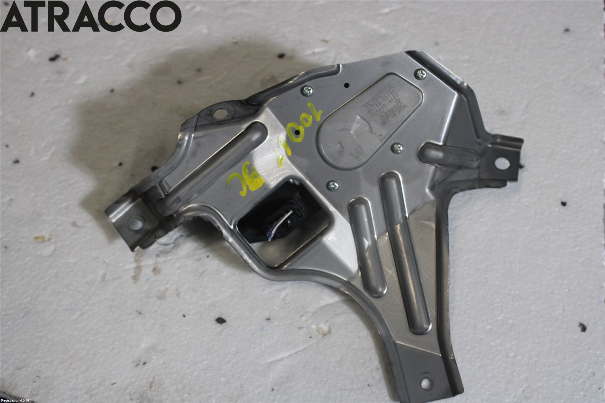 Toyota YARIS XP130 15-20 Torkarmotor Baklucka
