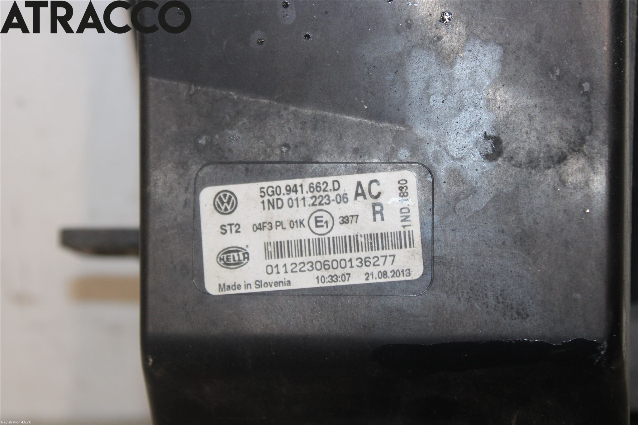 Volkswagen VW GOLF / E-GOLF VII 13-20 Dimljus-Varselljus Fram