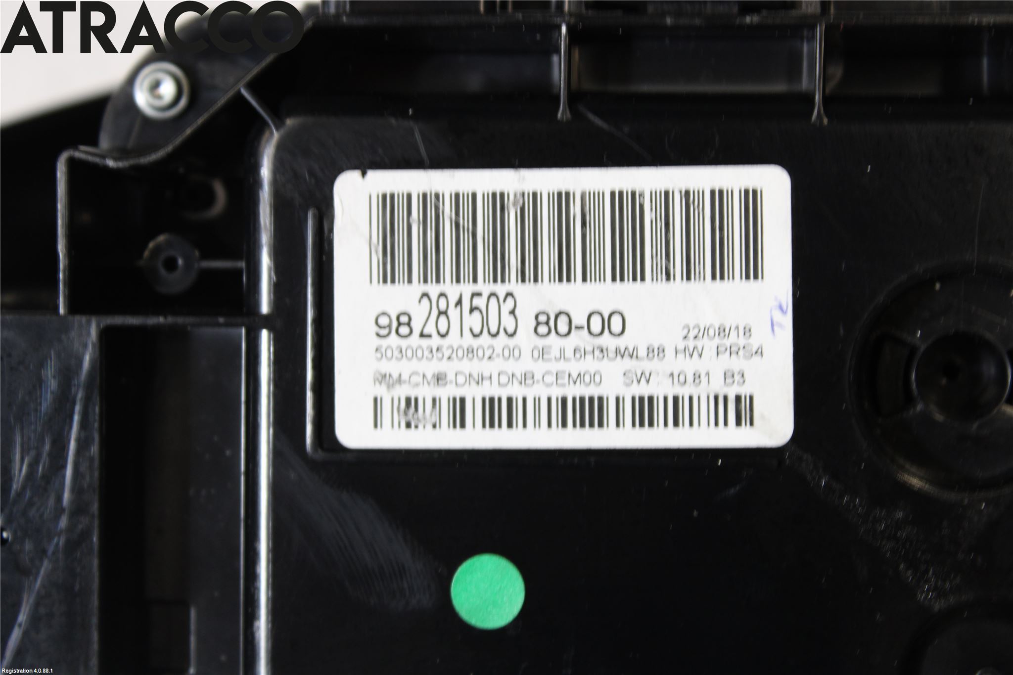 Peugeot 3008 17-24 Instrument Hast