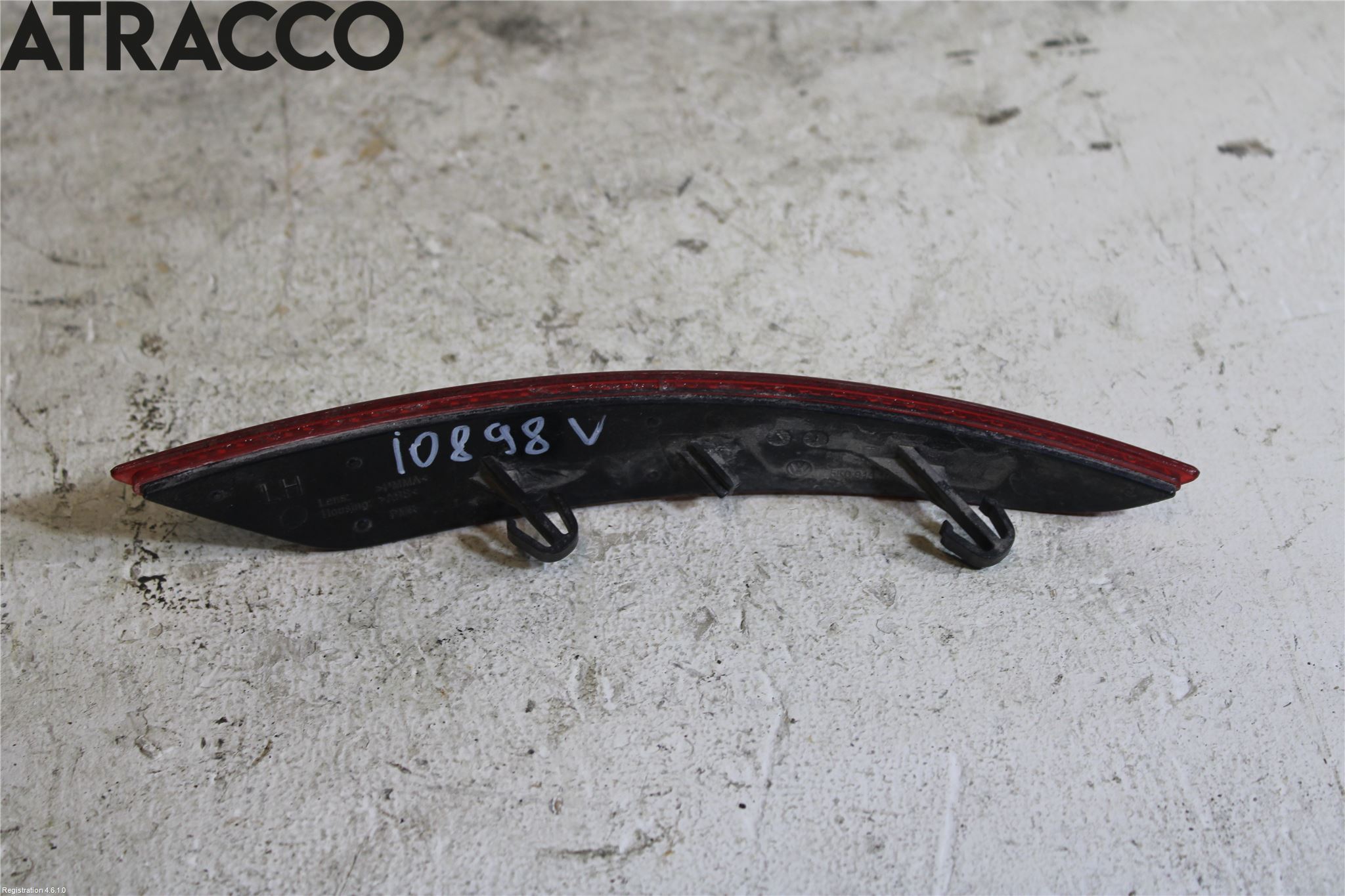 Volkswagen VW GOLF VI 09-13 Dimljus/Reflex Bak