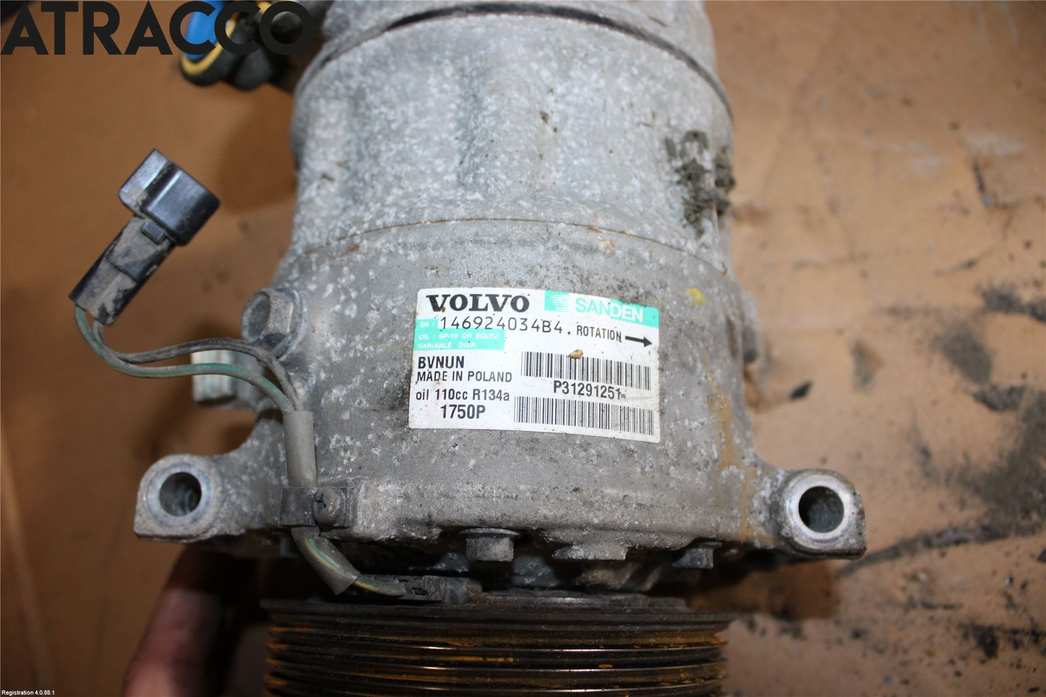 Volvo V40 12-19 Ac Kompressor