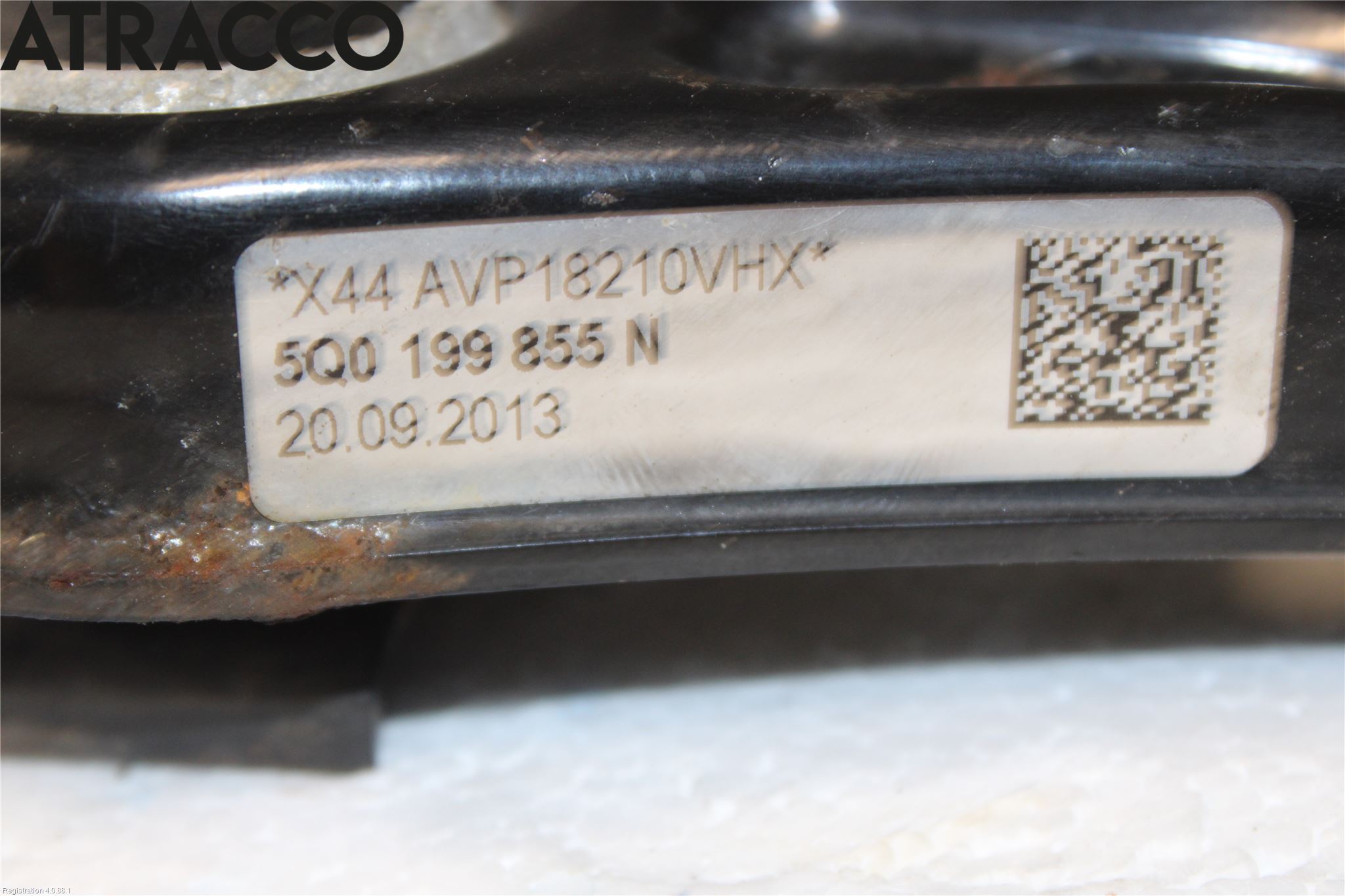 Audi A3/S3 05-13 Mellanaxel Bakre