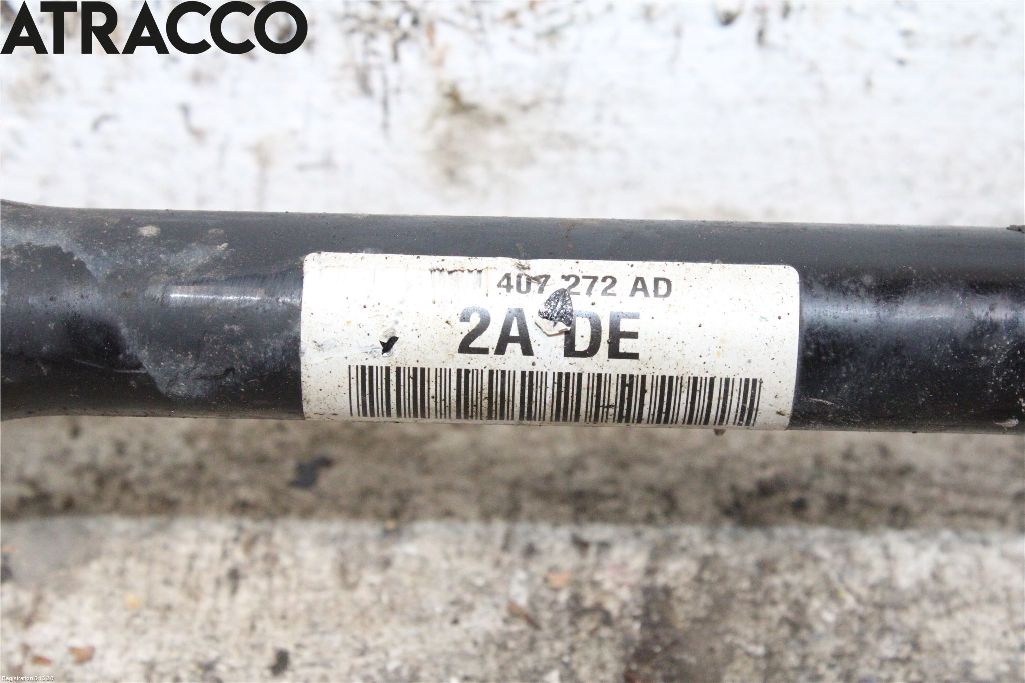 Volkswagen VW POLO 10-17 Drivaxel Fram Vänster