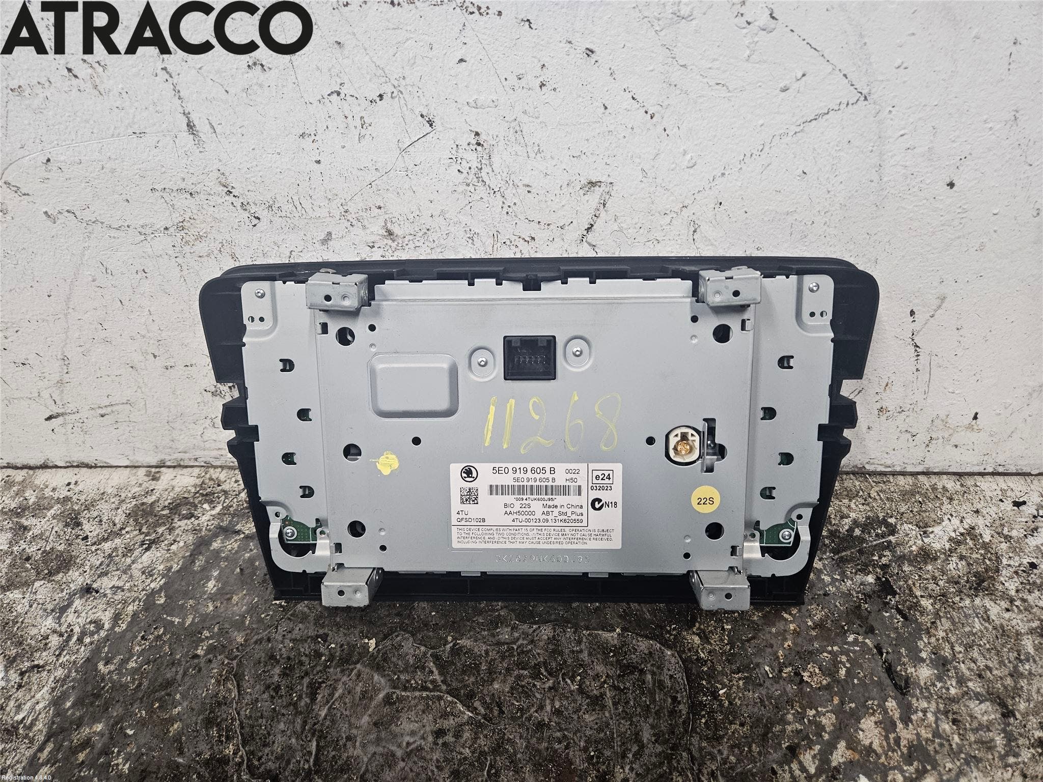 Skoda OCTAVIA (5E) 13-20 Cd Radio - Multimediapanel