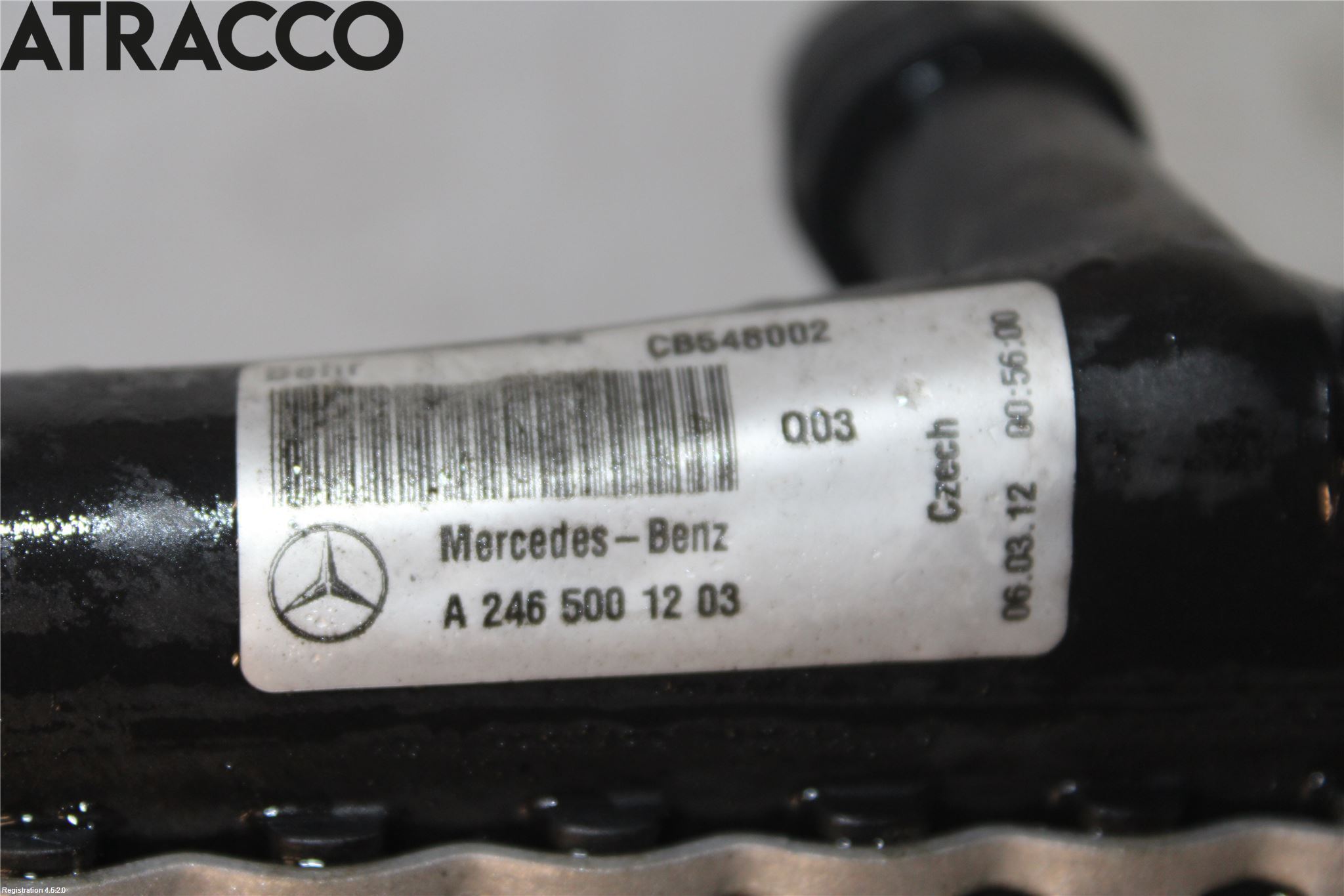 Mercedes-Benz MB B-KLASS (W246/W242) 12-19 Kylare Man