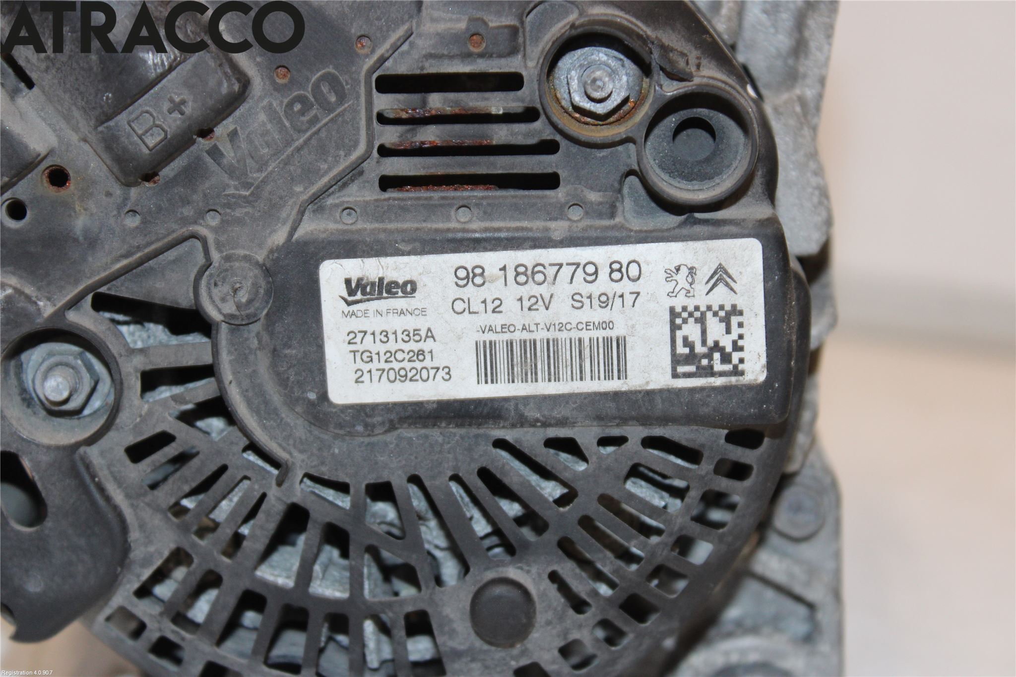 Citroen C4 CACTUS 14-20 Generator