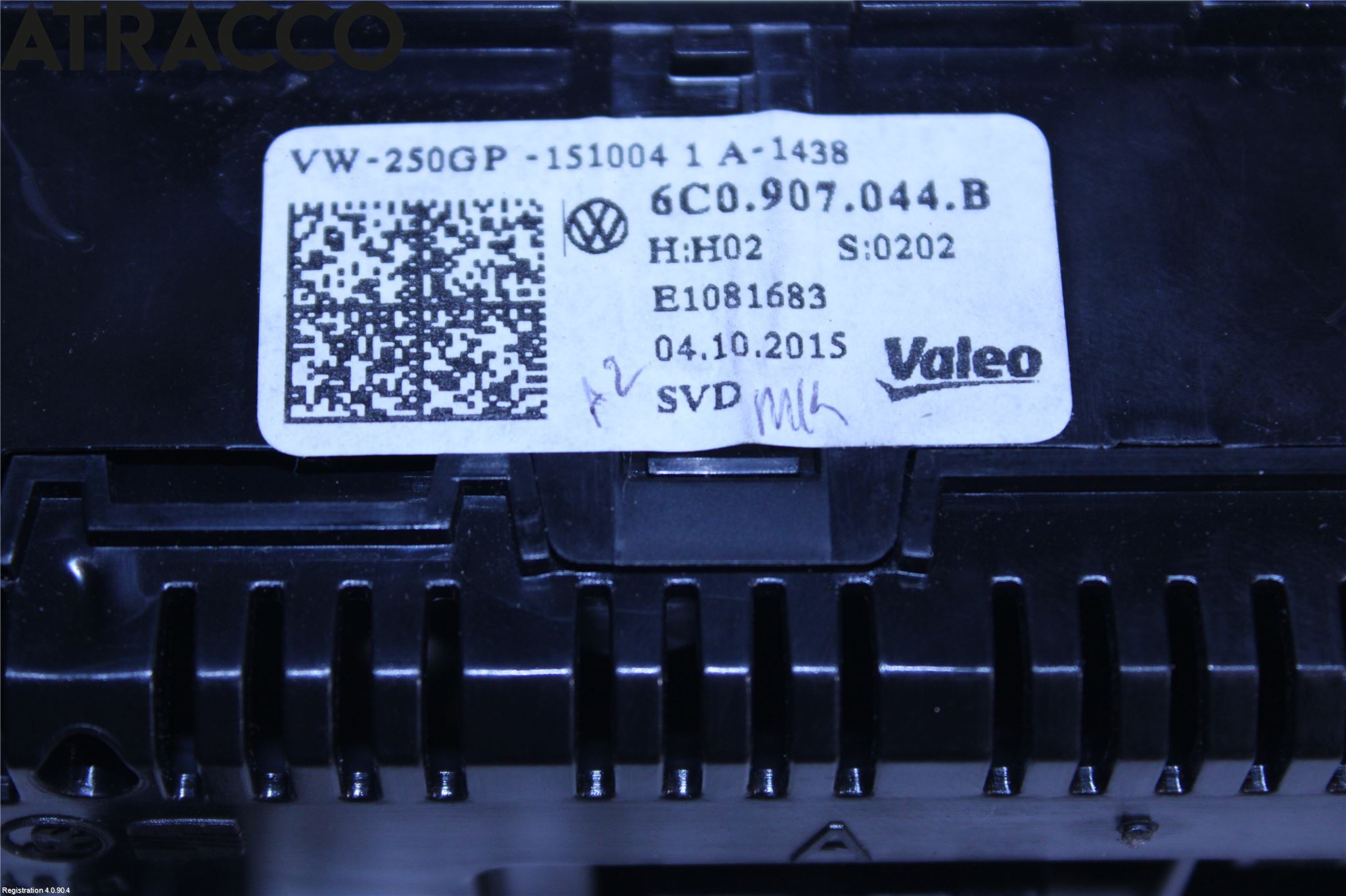 Volkswagen VW POLO 10-17 Ac Styrenhet Ac Manöveren
