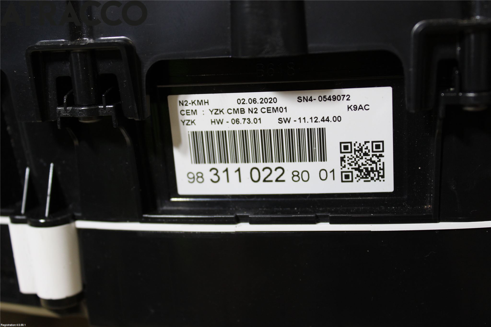 Citroen BERLINGO/E-BERLINGO 19- Instrument Komb