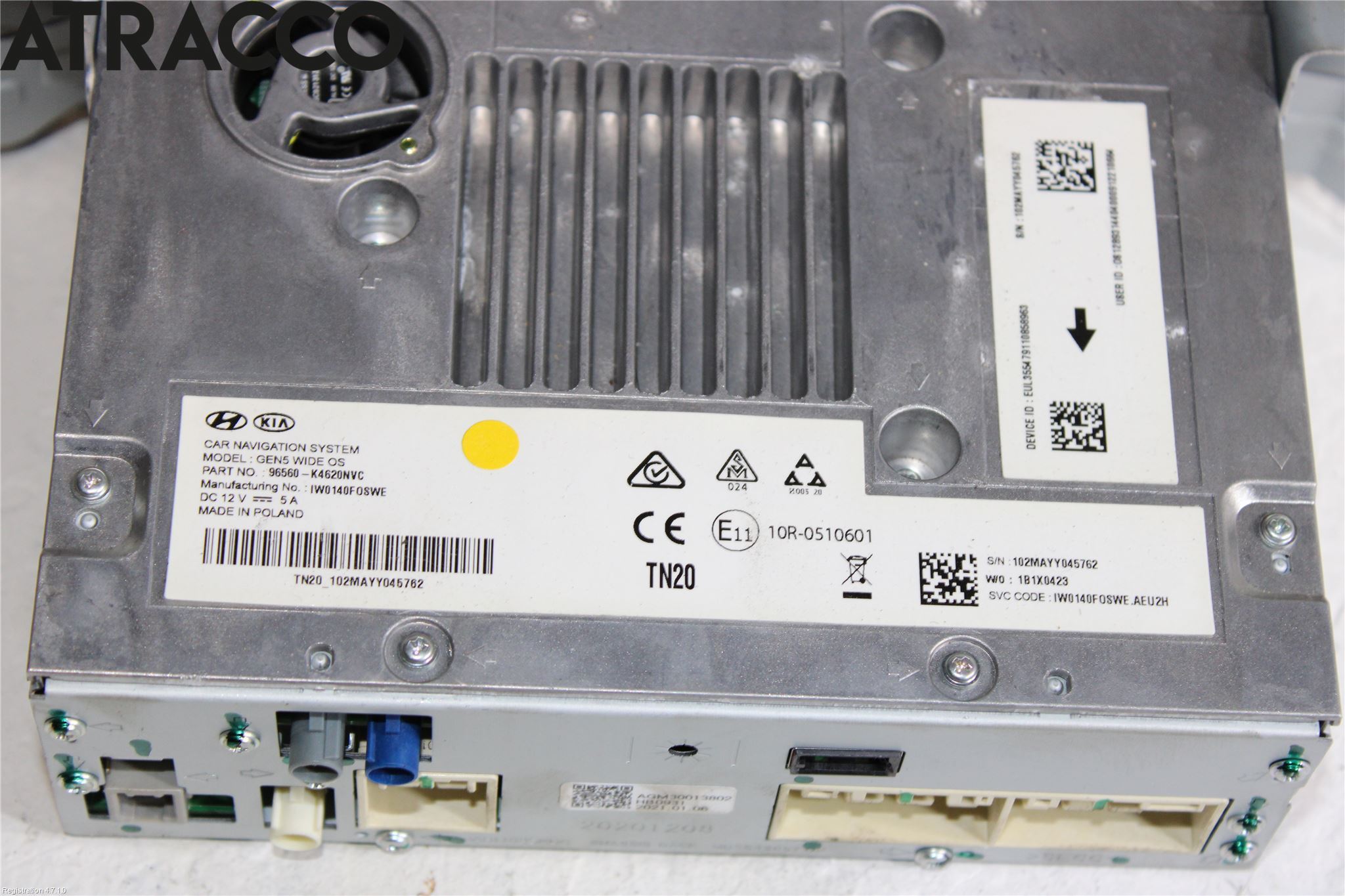 Hyundai KONA/ELECTRIC OS 18-23 Cd Radio - Multimediapanel