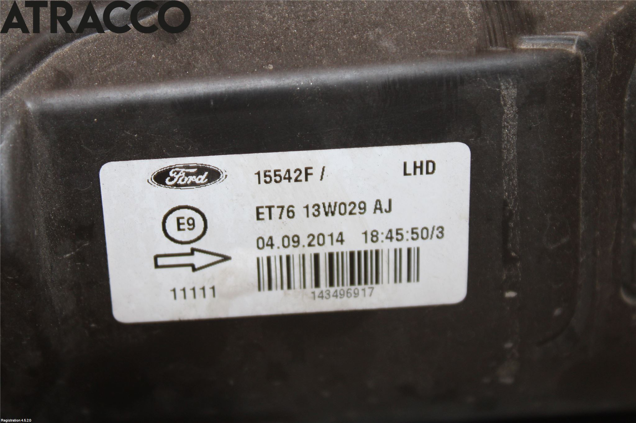 Ford TRANSIT/TOURNEO COURIER 13-23 Strålkastare Vänster