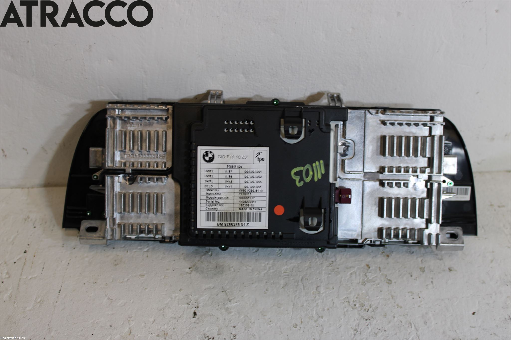 BMW 5 F10/F11/F18 09-17 Multifunktionsdisplay