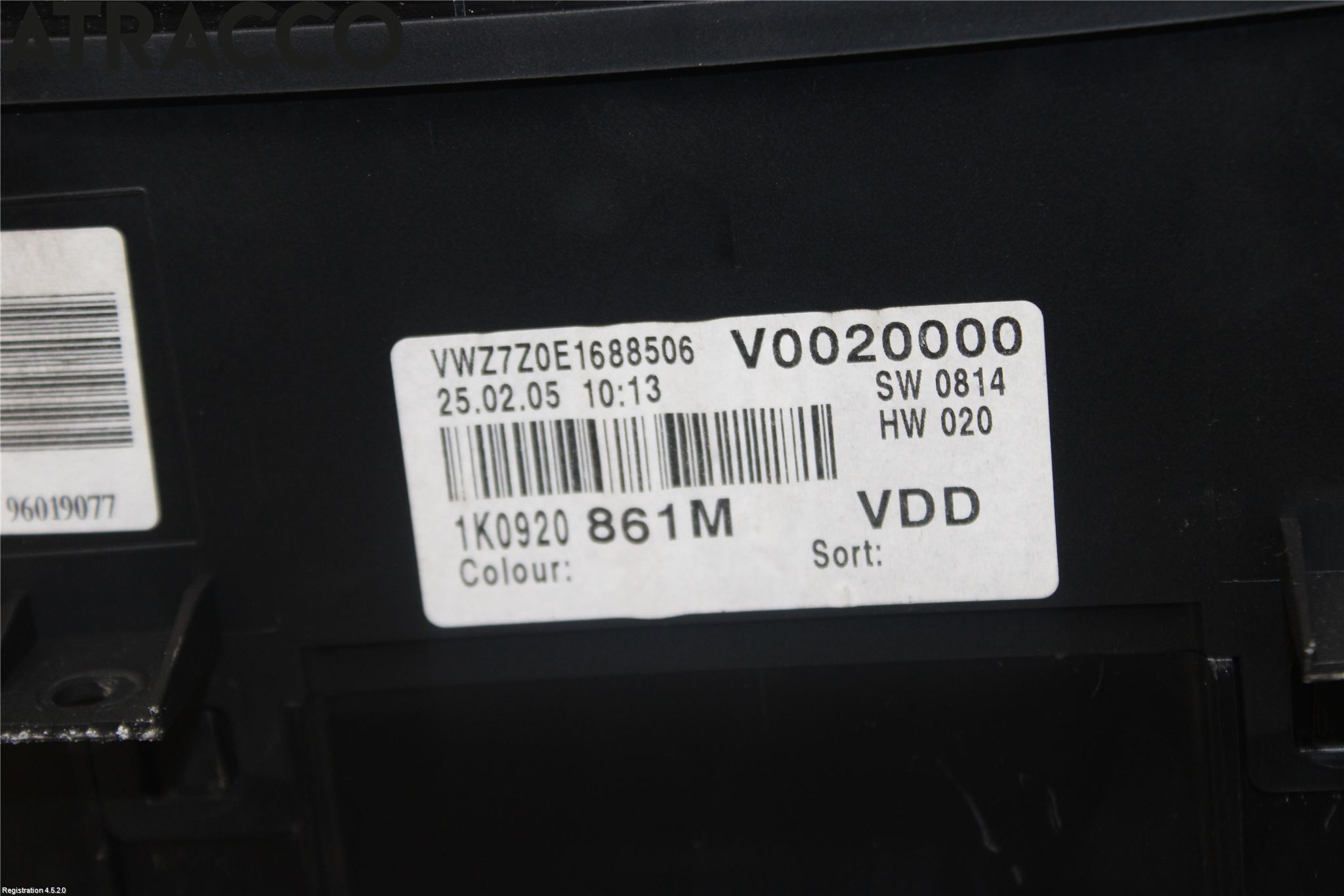 Volkswagen VW GOLF V 04-09 Instrument Komb