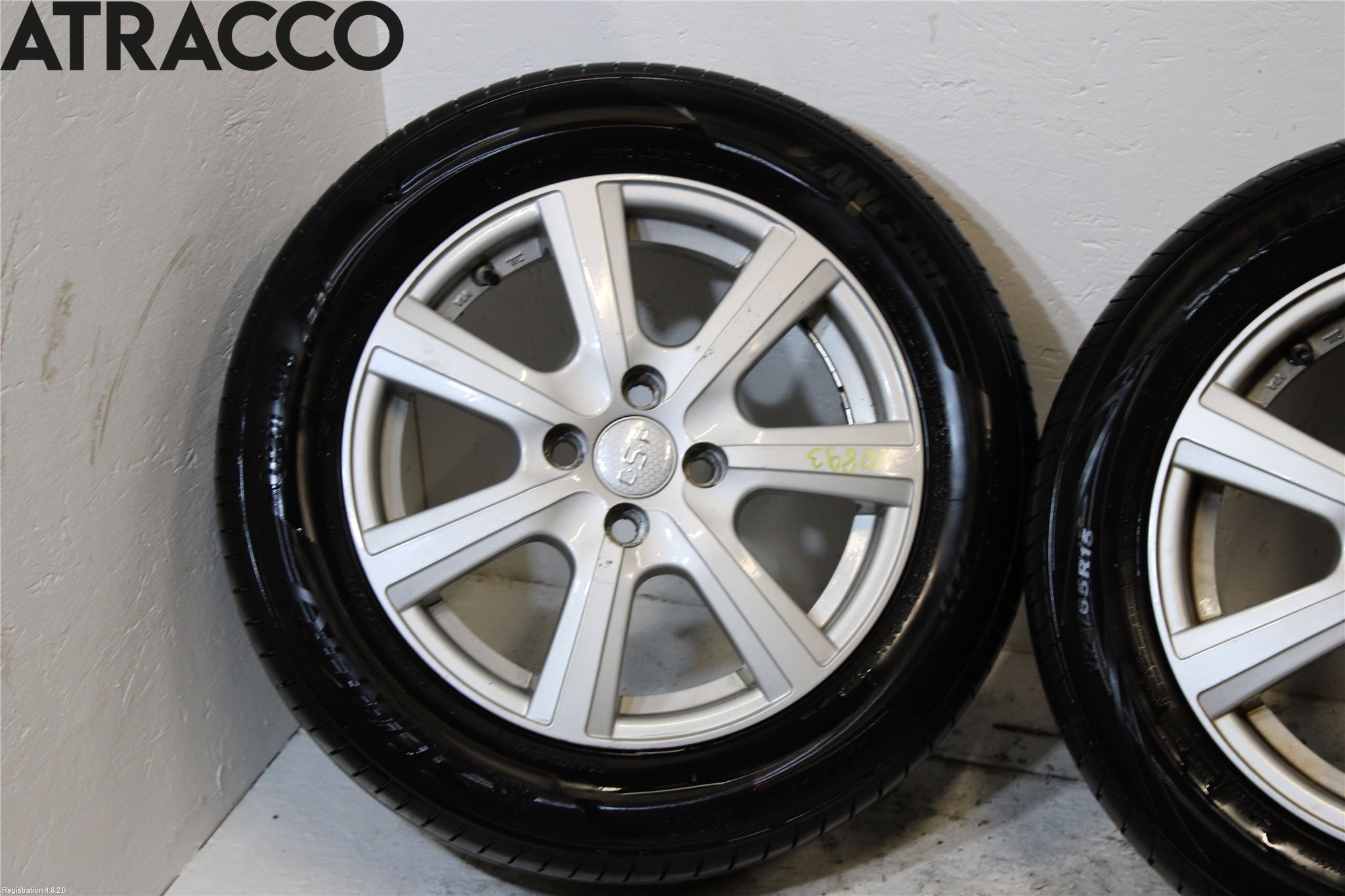 Toyota YARIS XP130 15-20 Sommardäck Alumfälg 4St