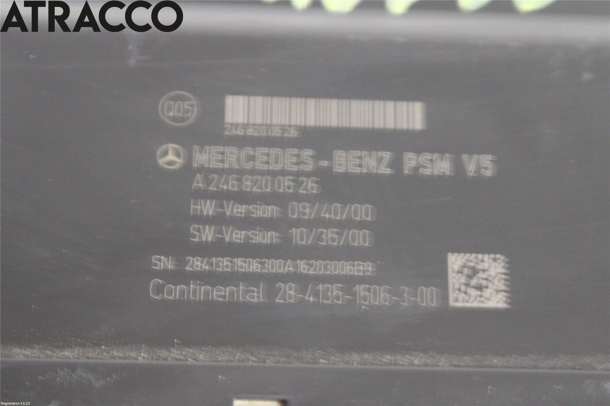 Mercedes-Benz MB B-KLASS (W246/W242) 12-19 Styrenhet Övrigt